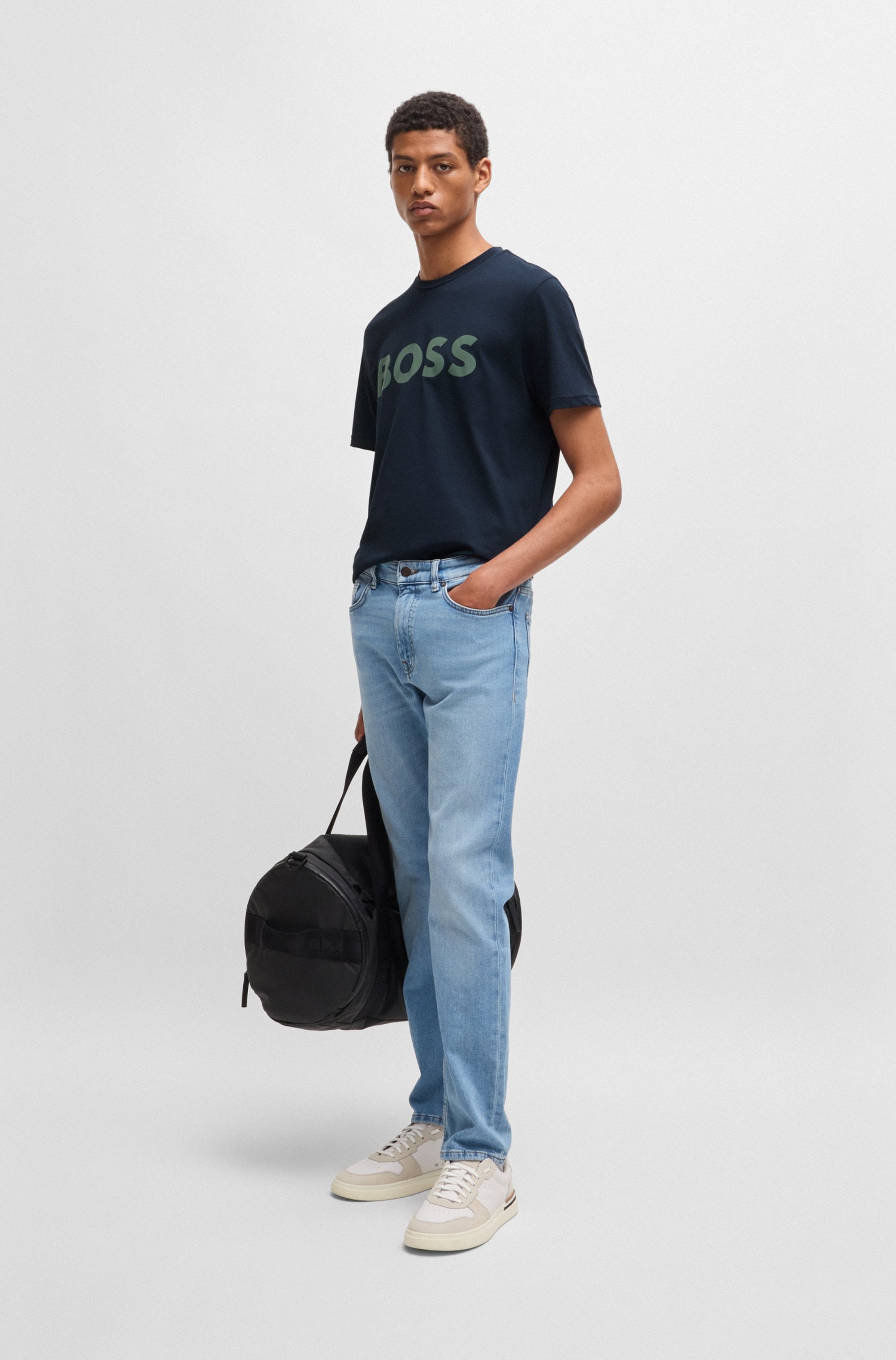 BOSS ORANGE T-Shirt »Thinking 1«, (1 tlg.), mit Logodruck
