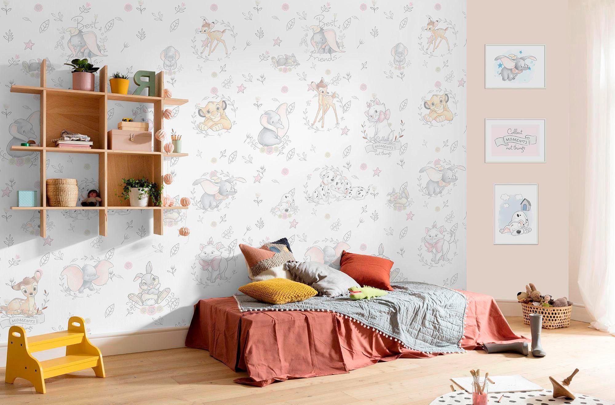 Komar Vliestapete »Digitaldruck Vlies - Best of Friends - Größe 200 x 280 cm«, bedruckt, Kinderzimmer