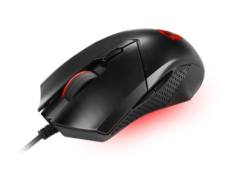 MSI Maus »Clutch GM08 Gaming Maus, Black, USB«
