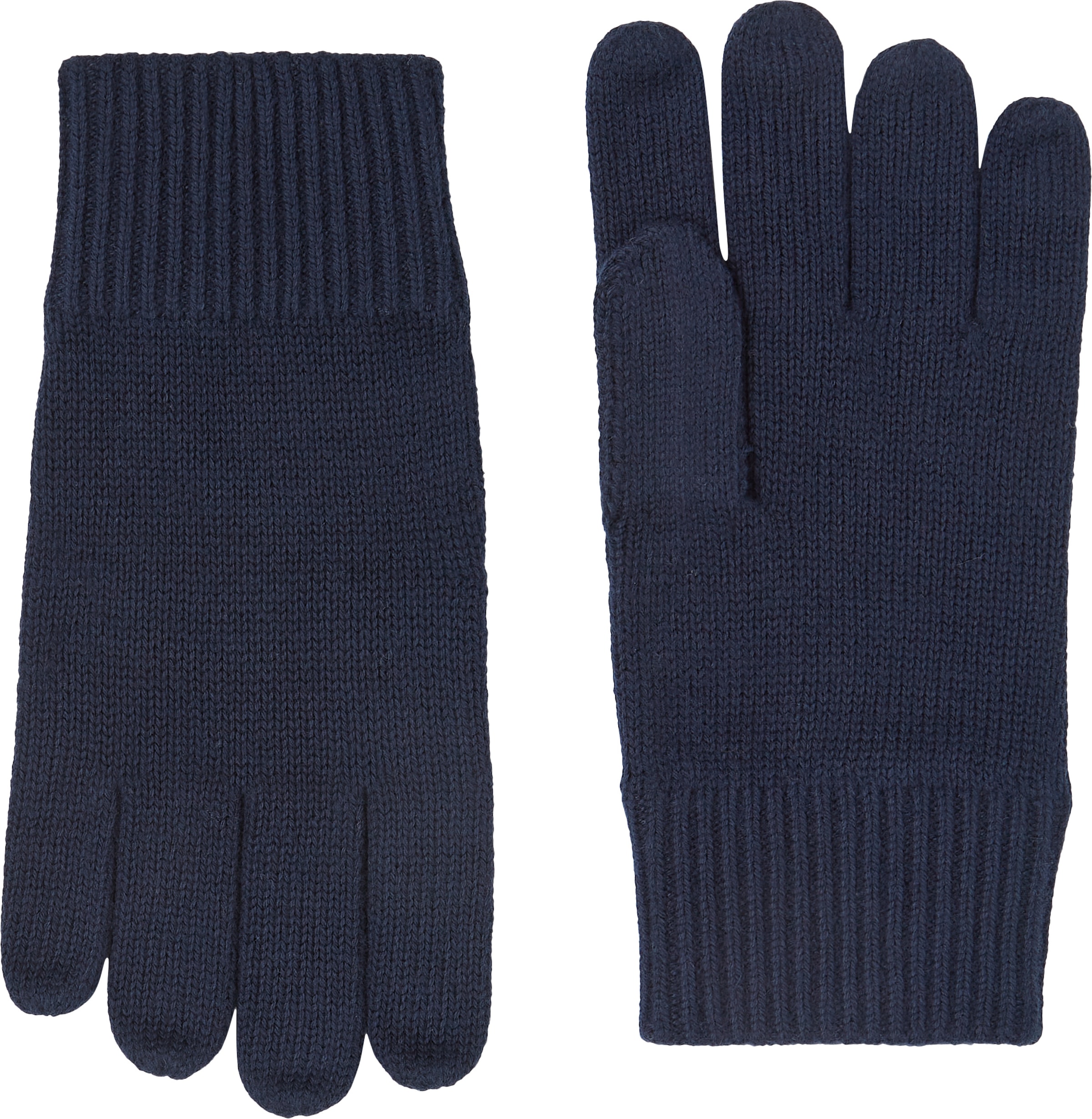 Tommy Hilfiger Strickhandschuhe »ESSENTIALS FLAG GLOVES« mit Logostickerei