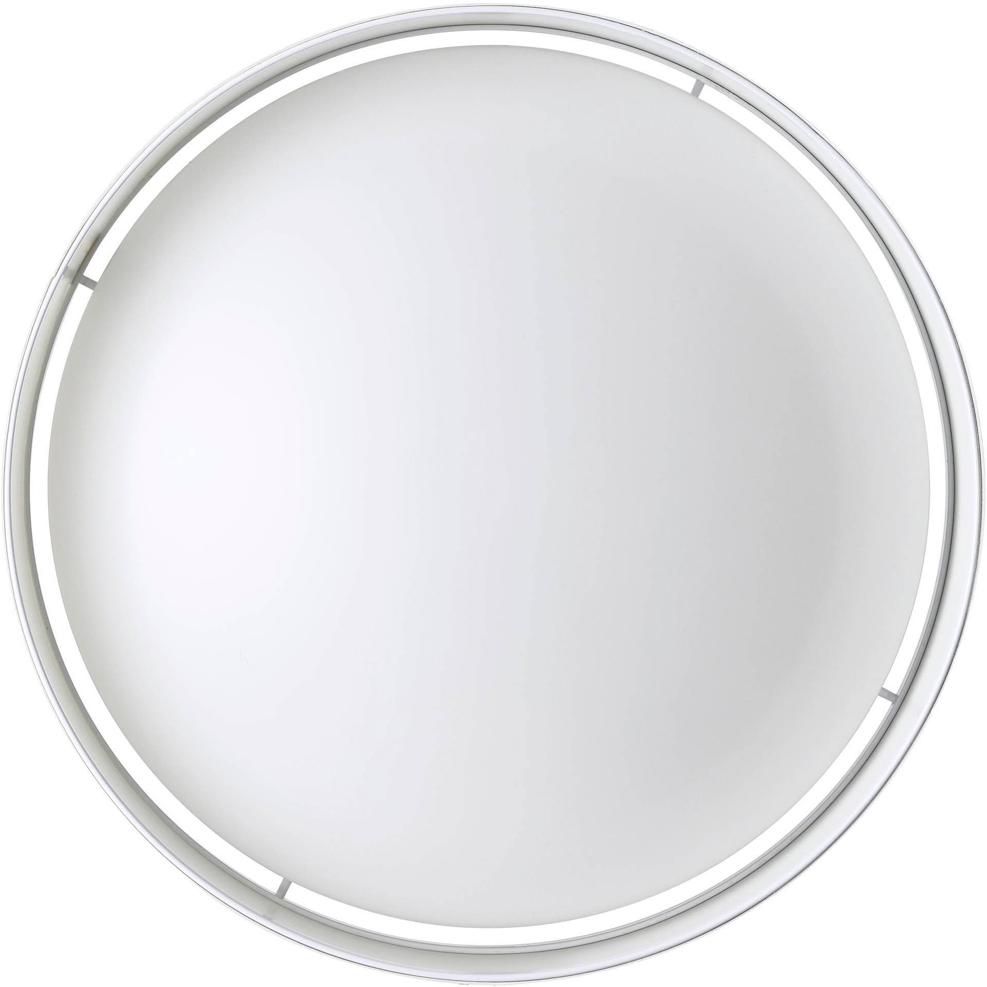 EGLO Deckenleuchte »Pasteri Deckenlampe, Stahl, Stoff und Kunststoff, Esszimmerlampe« LED-Modul 1 Stk. Warmweiß Textil Deckenleuchte, Wohnzimmerlampe, Lampe, Weiß, Ø: 32 cm