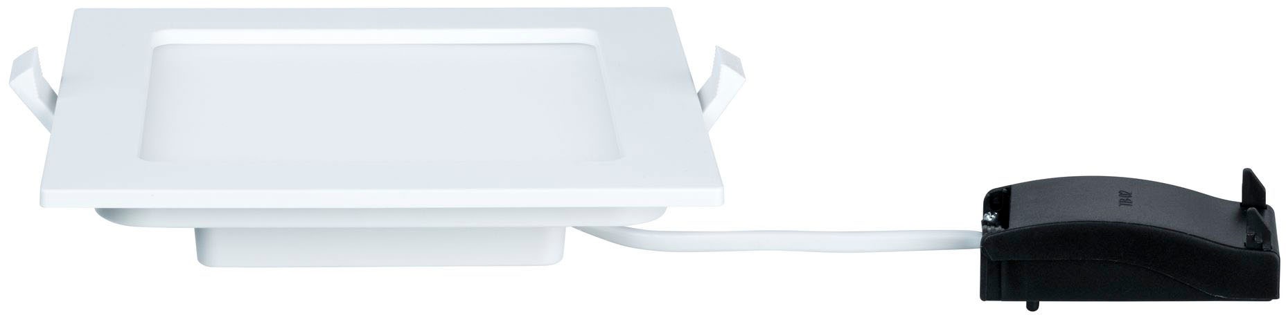Paulmann LED Panel »LED Einbaupanel eckig 165x165mm 11,1W 2.700K Weiß«, 1 flammig, LED Einbaupanel eckig 165x165mm 11,1W 2.700K Weiß