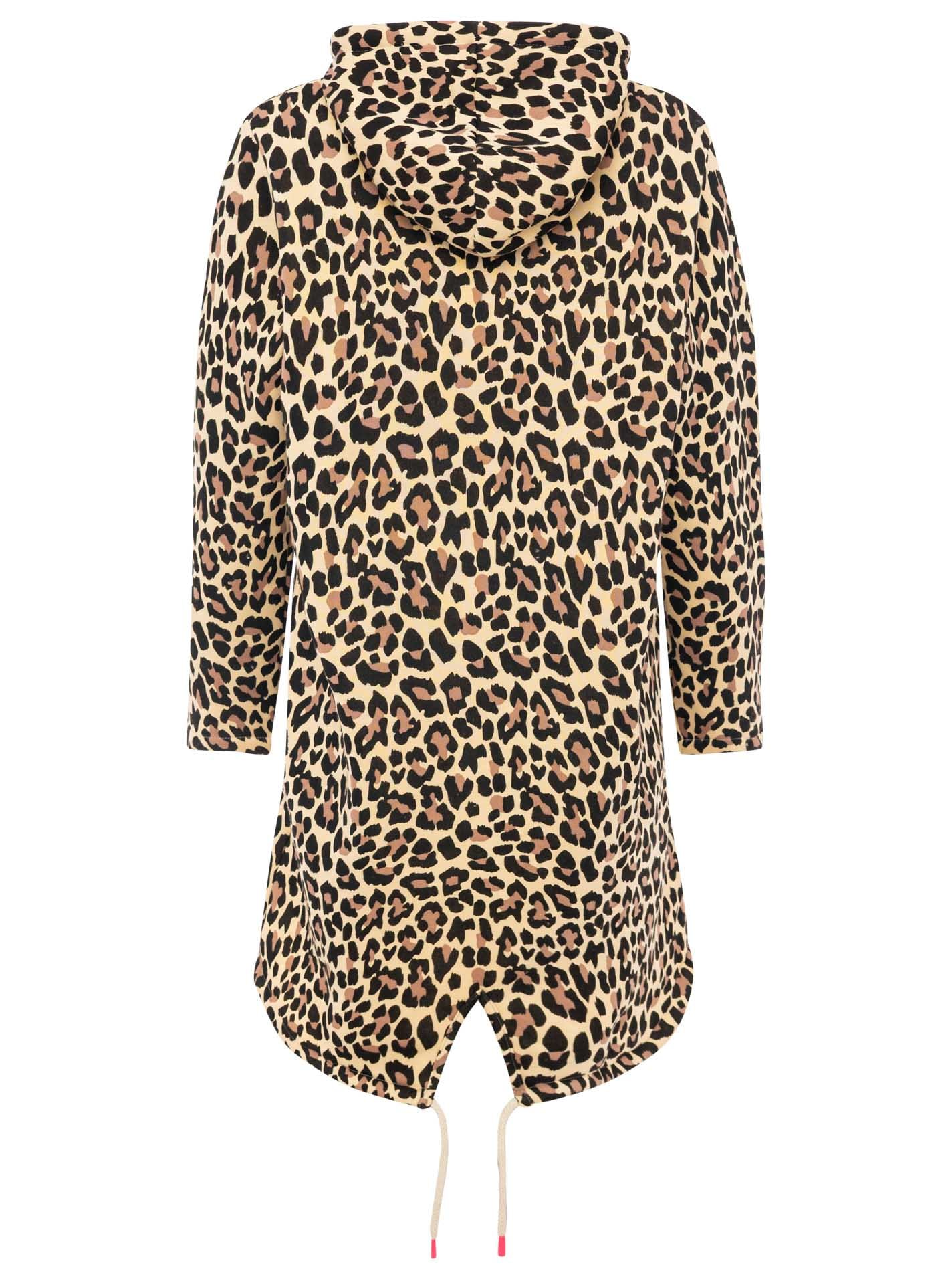 Zwillingsherz Kurzmantel »"Leo Allover"« gemustert, Taschen, Reißverschluß