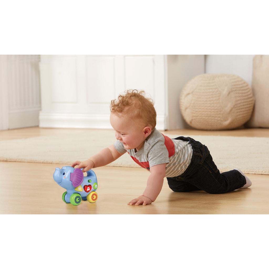 Vtech® Lernspielzeug »VTechBaby, Kleiner Schiebe-Elefant«