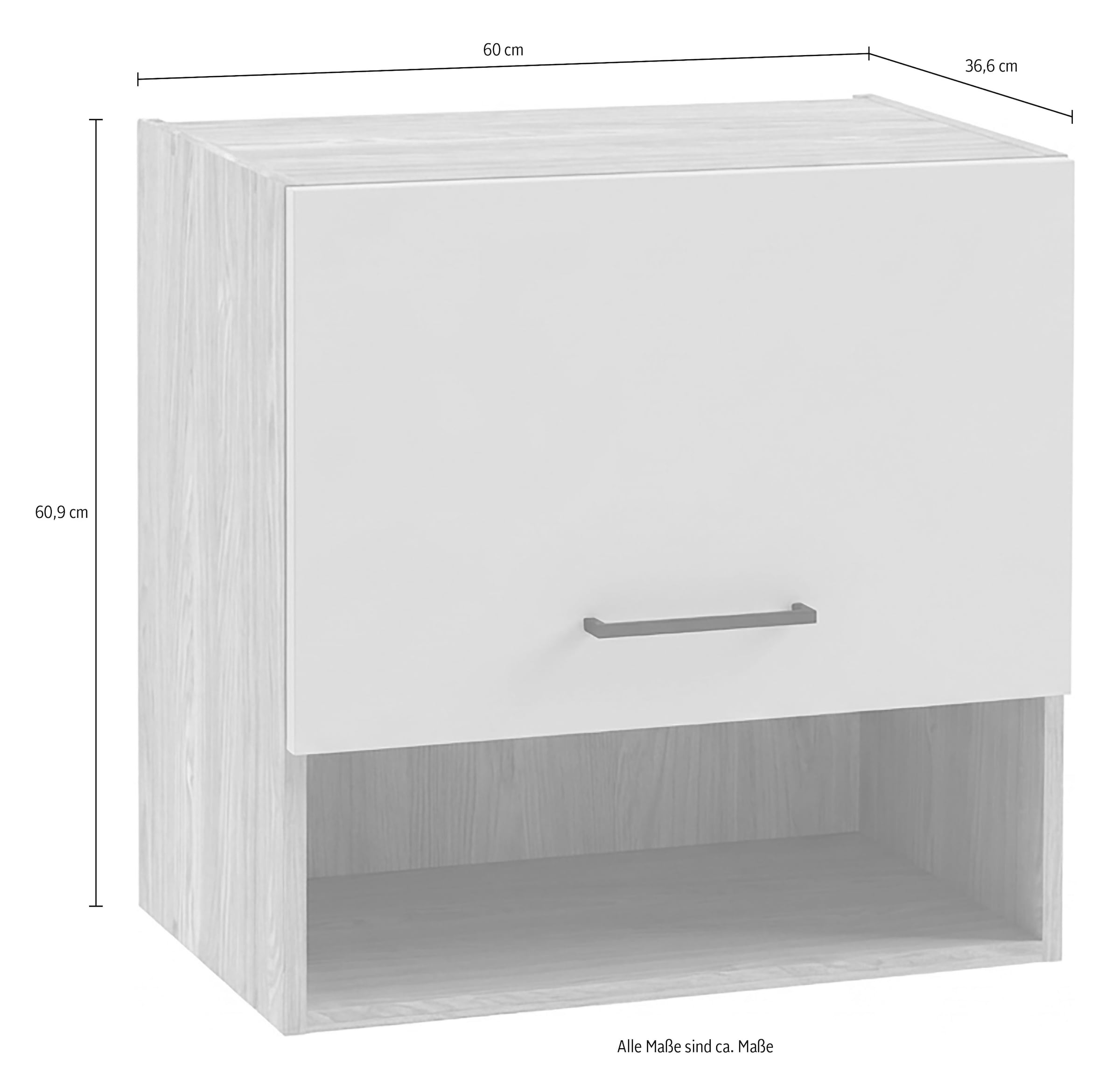 KOCHSTATION Hängeschrank »KS-Kolari« 1 Stk. tlg. Maße (B/T/H): 60 x 36,6 x 60,9 cm