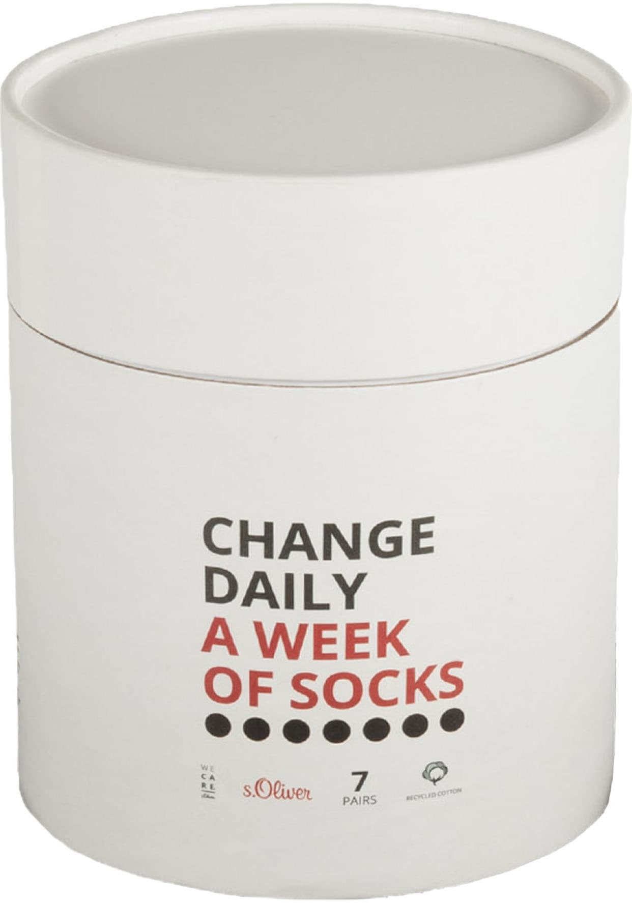 s.Oliver Sneakersocken »essentials«, (7 Paar), mit nahtlosem Zehenbereich