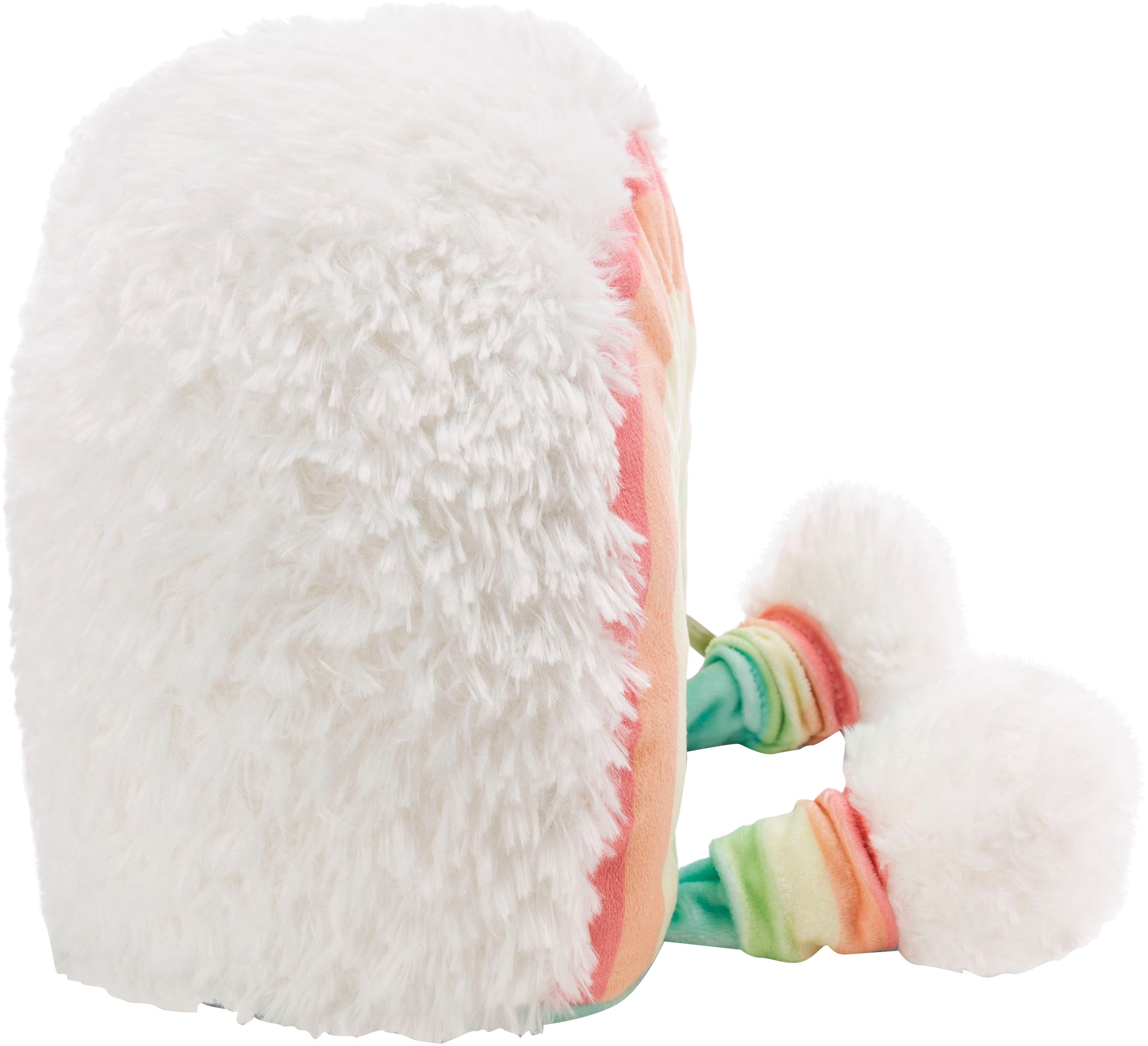 Nici Kuscheltier »Regenbogen Nibsi, 28 cm schlenkernd«, enthält recyceltes Material