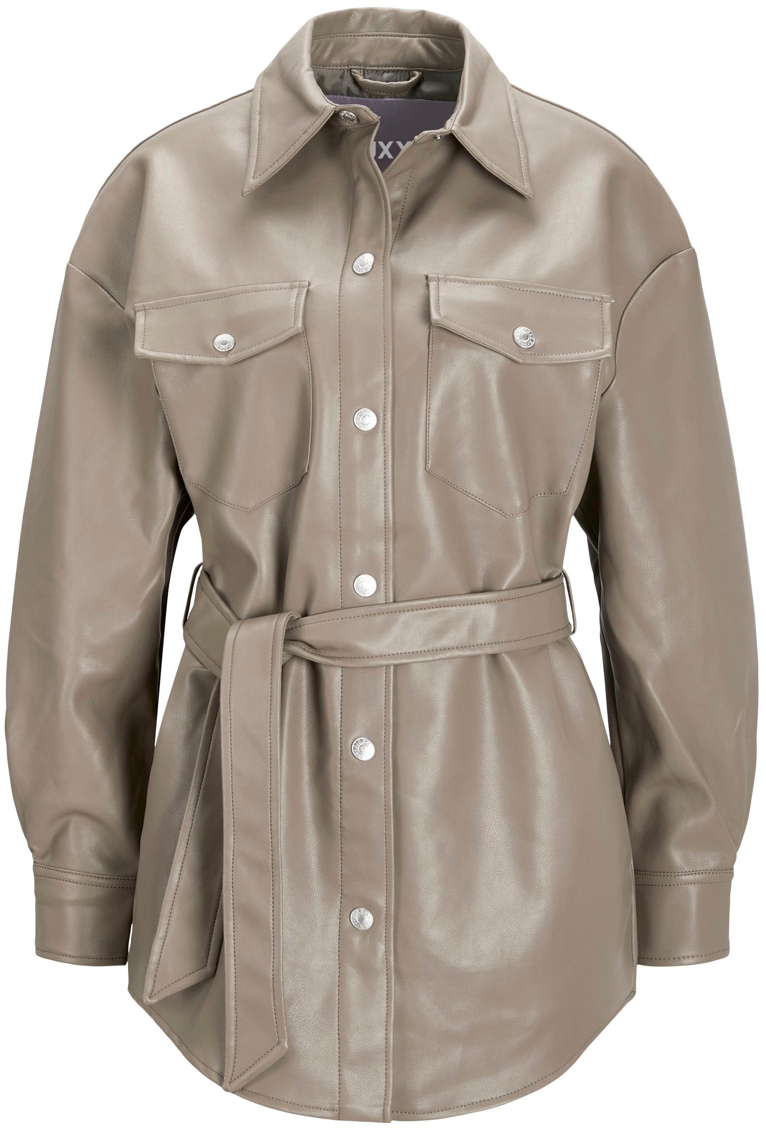 JJXX Lederimitatjacke »JXLUNA FAUX LEATHER OVERSHIRT« kaufen