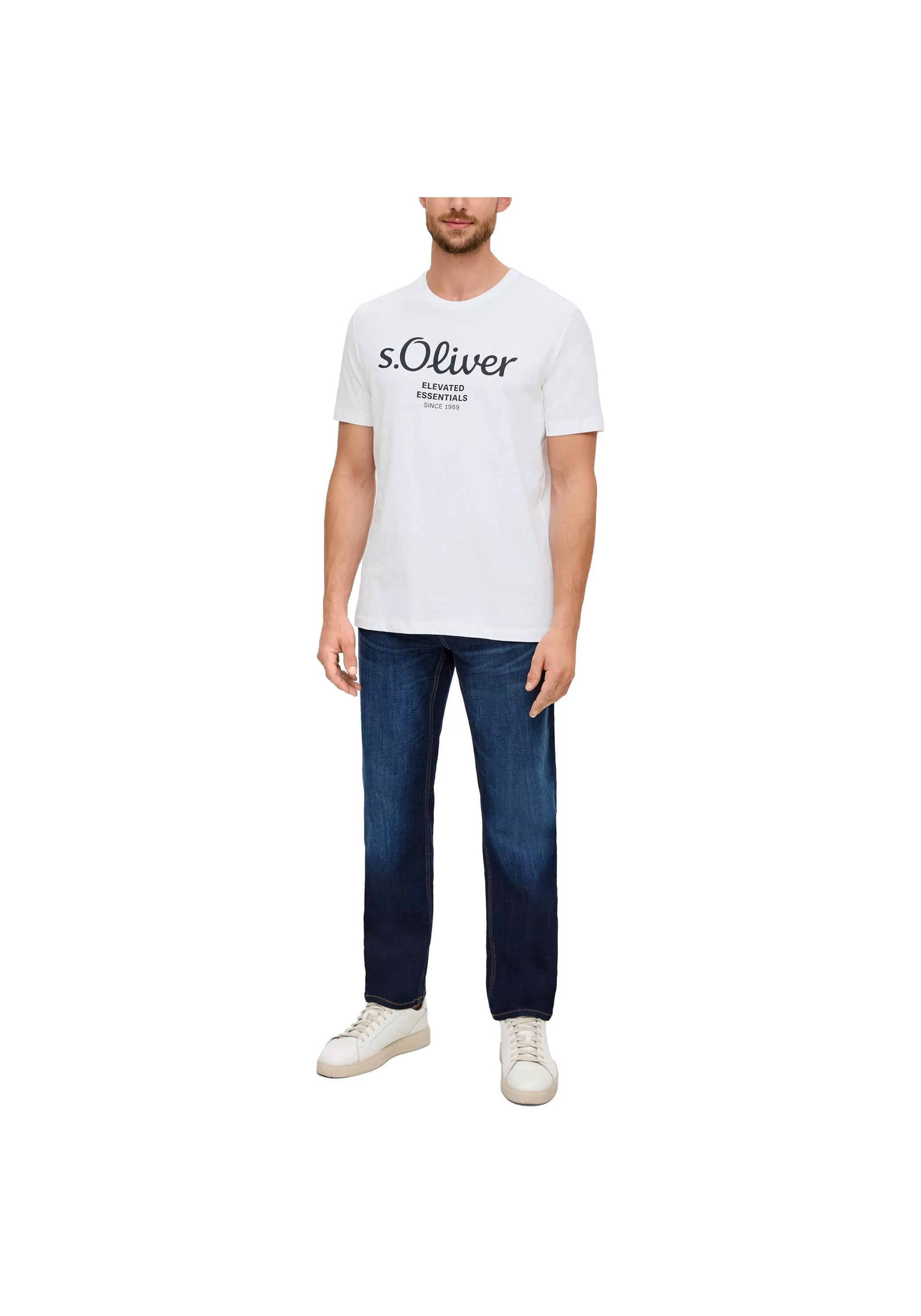 s.Oliver T-Shirt »T-Shirt Logo T-Shirt 1er Pack«