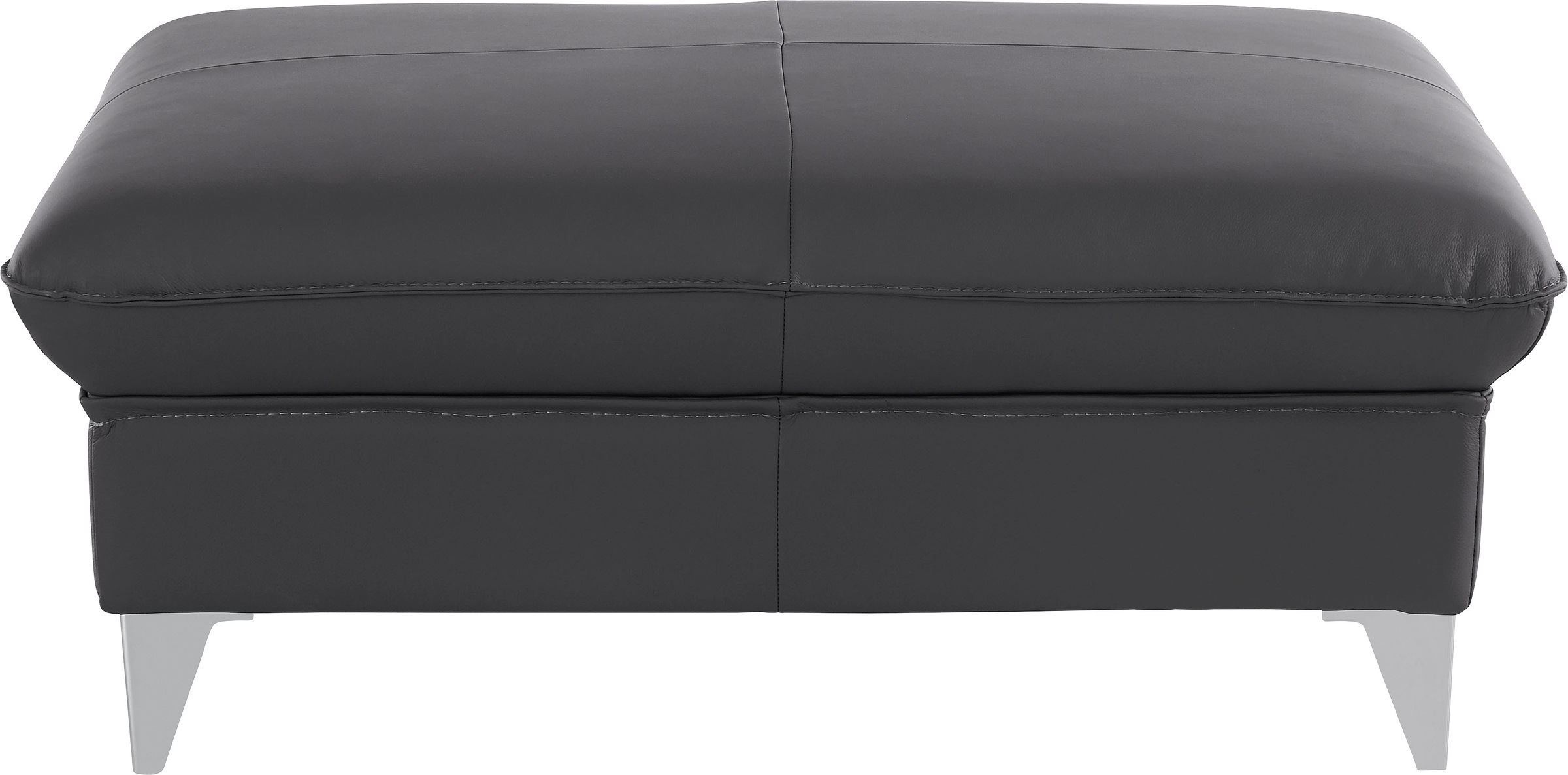 COTTA Polstergarnitur »Caluso L-Form«, (2 tlg.), Set bestehend aus: Ecksofa mit Kopfteilverstellung & Hocker