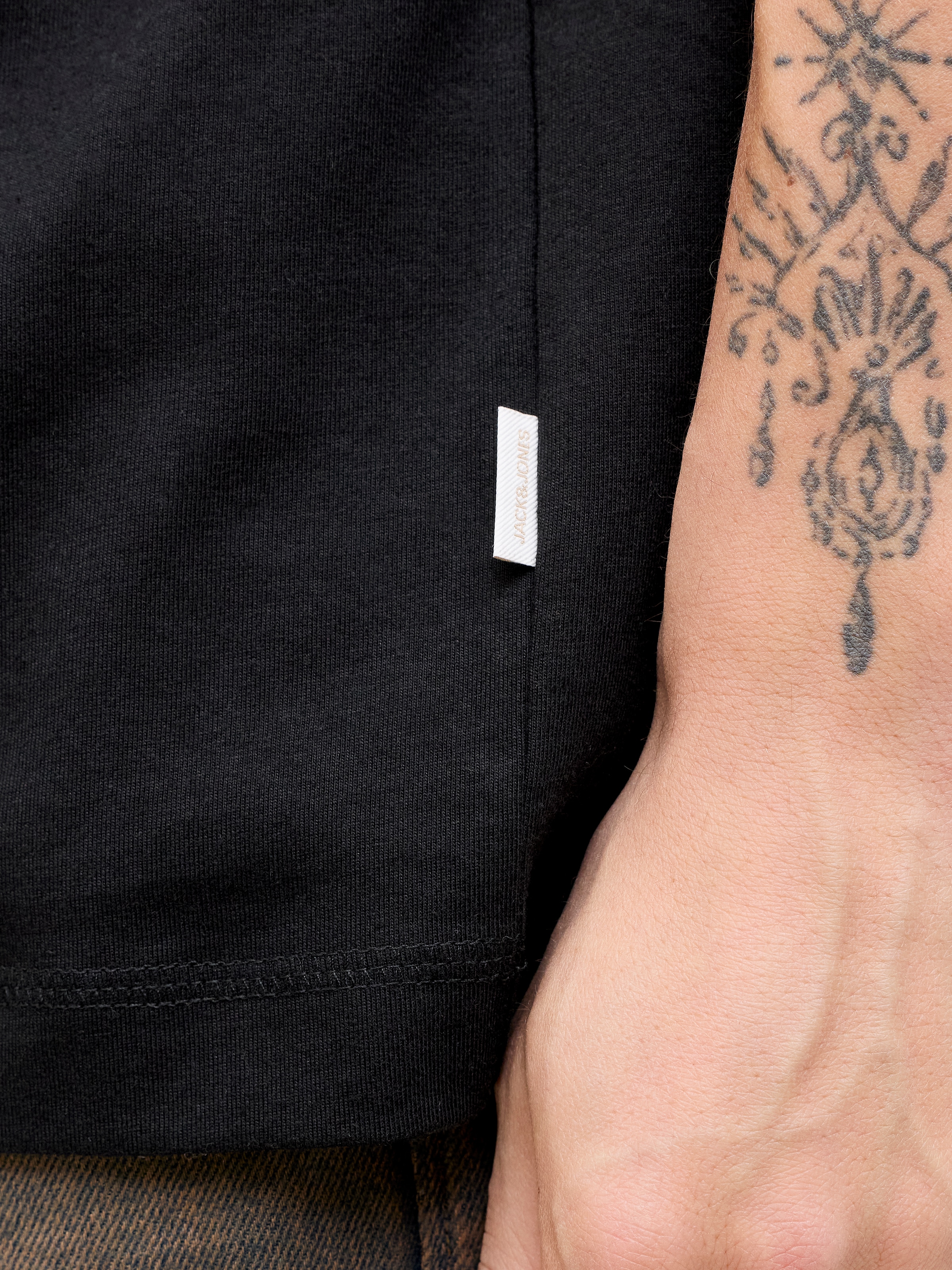 Jack & Jones T-Shirt »JORNORREBRO PHOTO TEE SS CREW NECK« Baumwolle, relaxed fit
