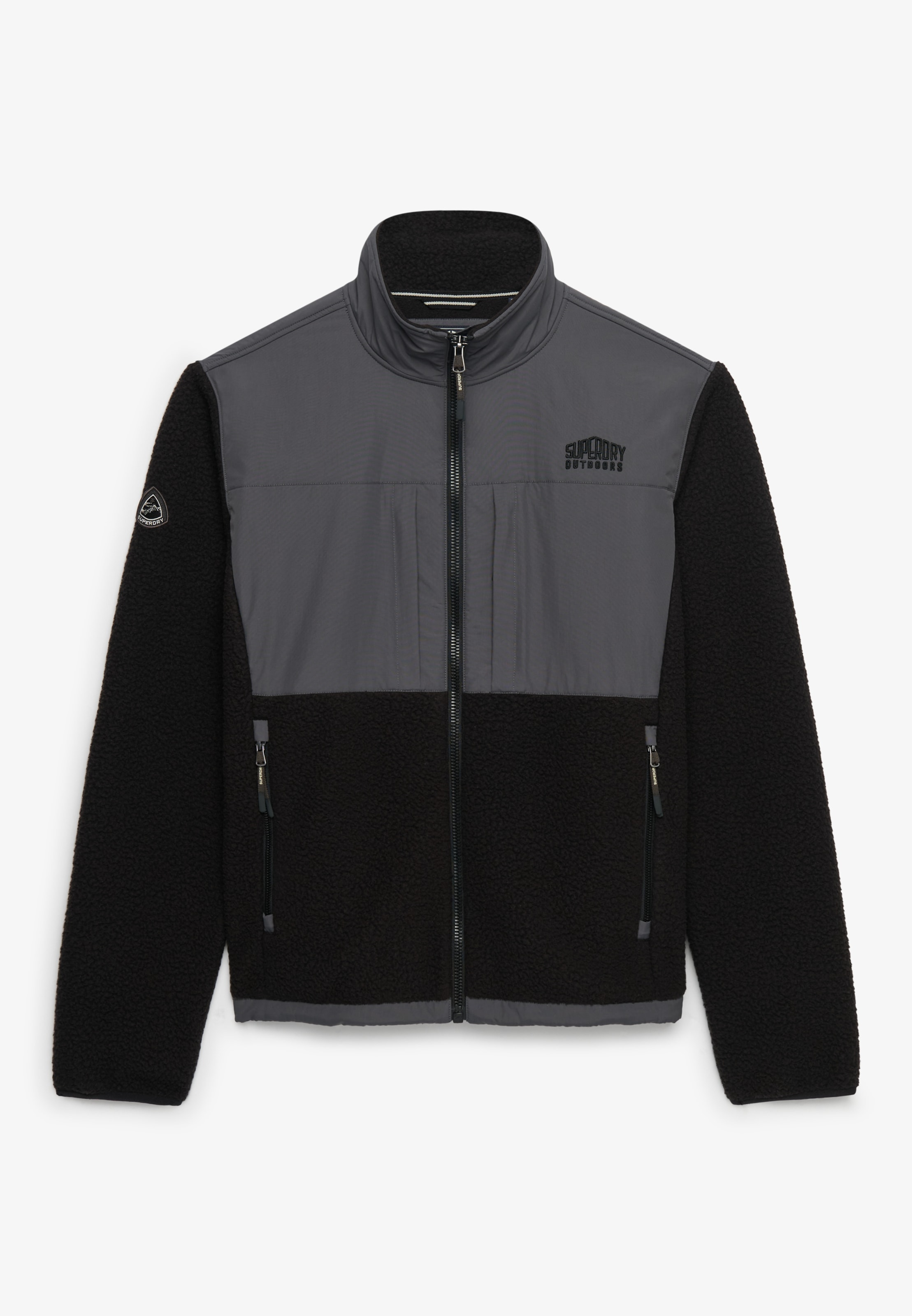 Superdry Parka »POLAR FLEECE HYBRID TREKKER« in toller Fleece Qualität