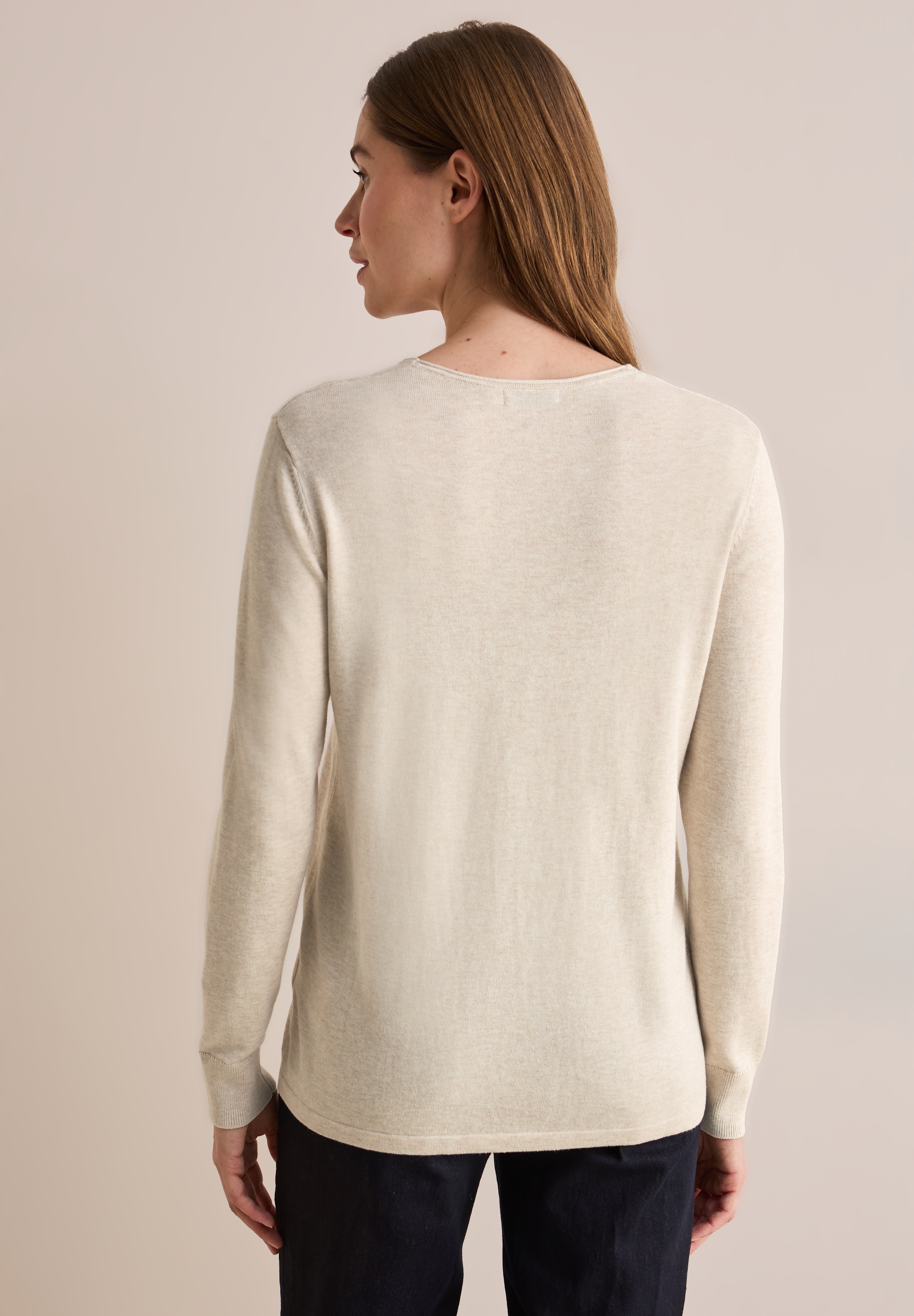 Cecil Strickpullover, mit V-Ausschnitt