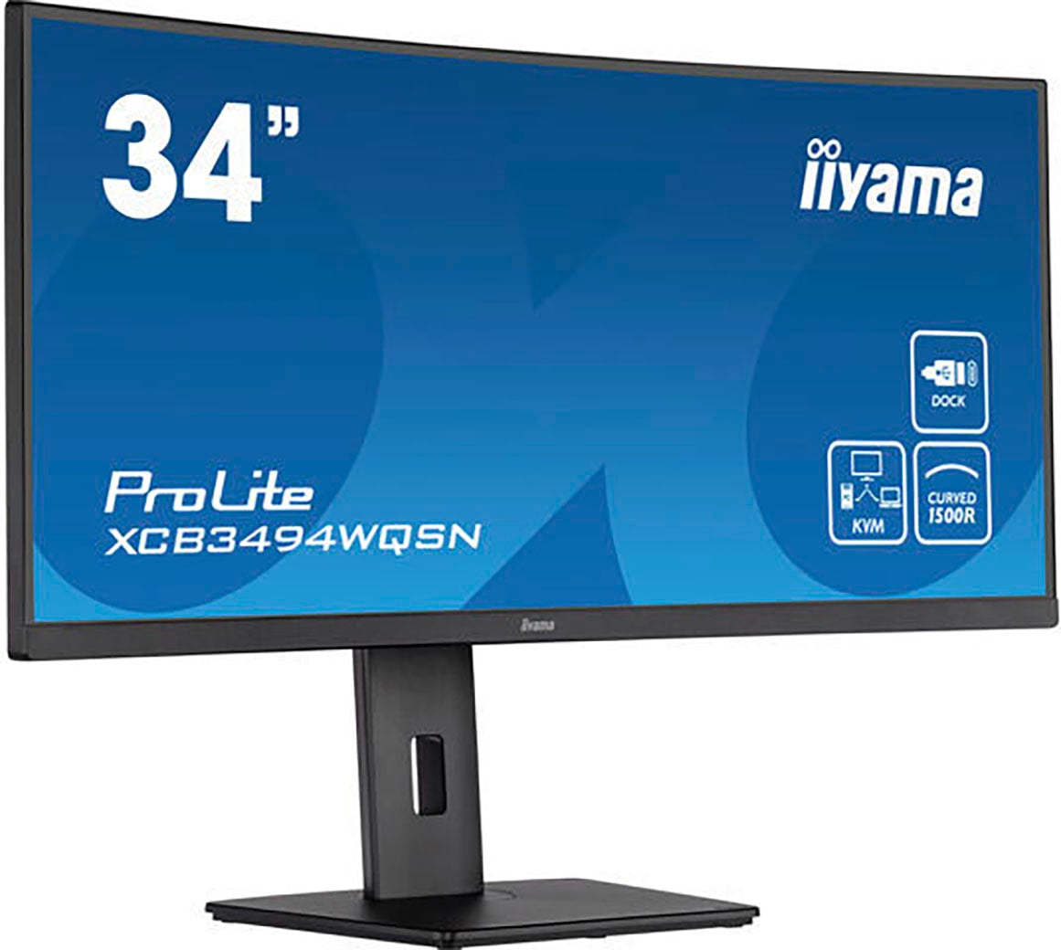 Iiyama LED-Monitor »XCB3494WQSN-B5«, 86 cm/34 Zoll, 3440 x 1440 px, UWQHD, 0,4 ms Reaktionszeit, 120 Hz