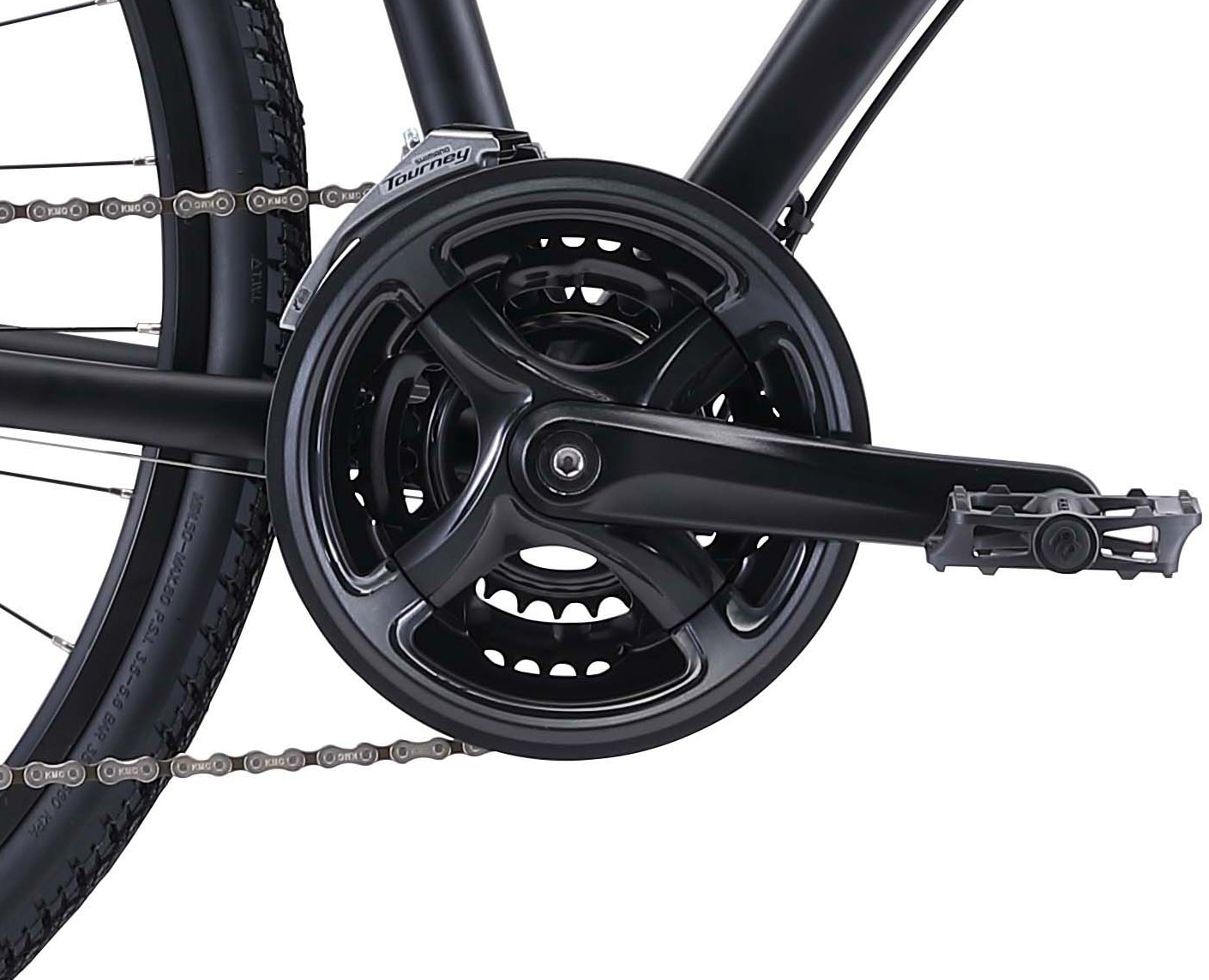 FUJI Bikes Fitnessbike »Traverse 1.7 ST«, 21 Gang, Shimano, Tourney Schaltwerk, Kettenschaltung