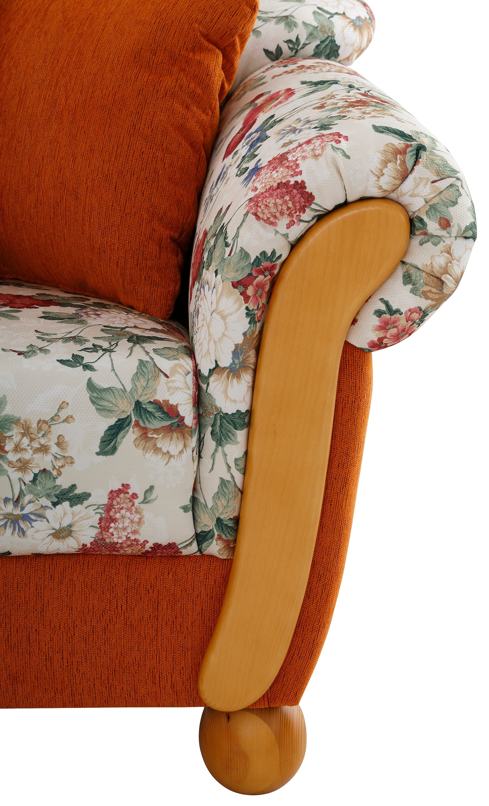 Home affaire Ecksofa »Milano, bequem mit Federkern, B/T/H 233/233/83cm, Landhausstil, L-Form« gleichschenklig