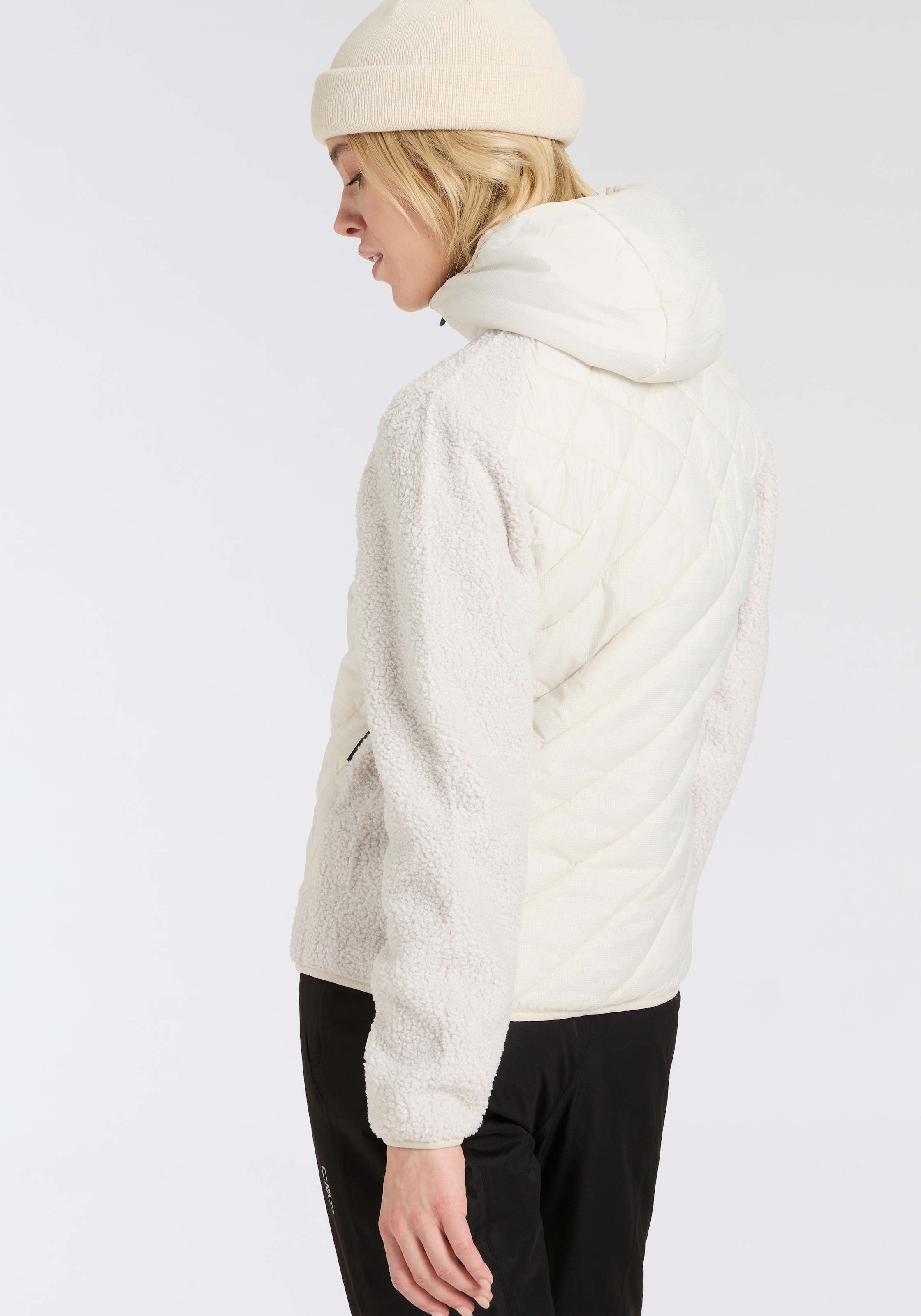 CMP Hybridjacke, mit Kapuze