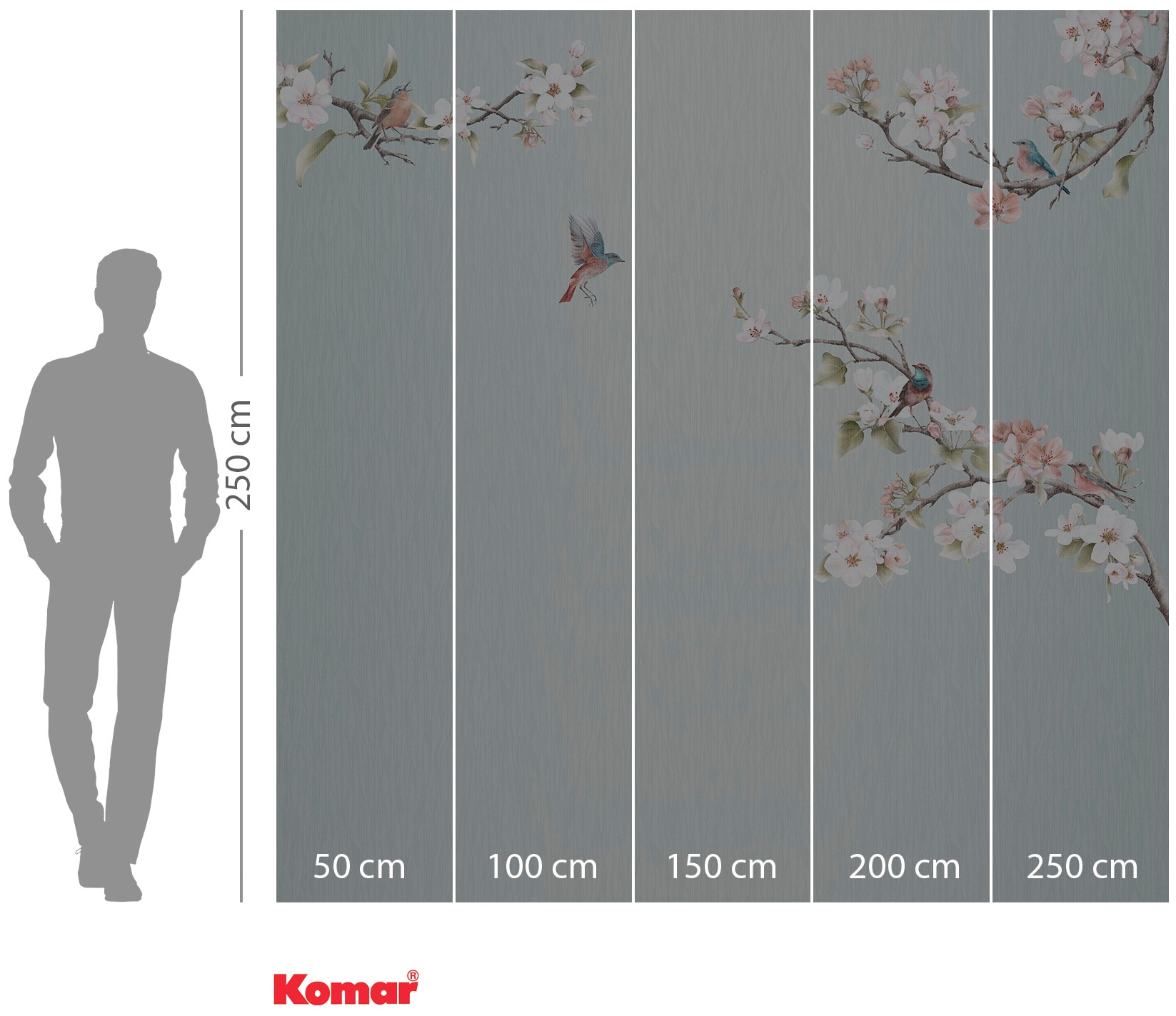 Komar Vliestapete »Apple Bloom«, 250x250 cm (Breite x Höhe) online kaufen |  mit 3 Jahren XXL Garantie