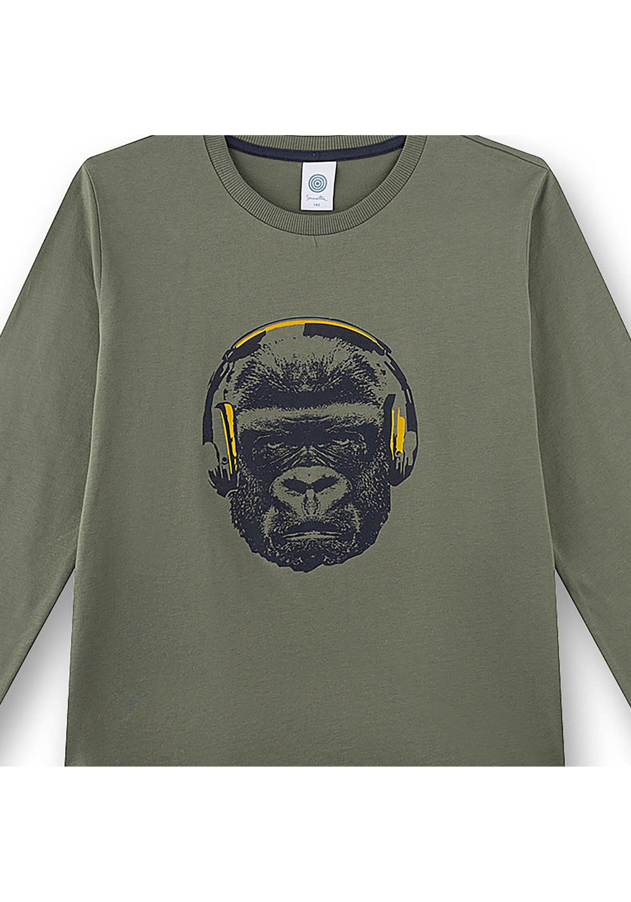 Sanetta Schlafanzug »Pyjama Pyjama Teens Gorilla lang«