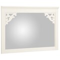 Home affaire Spiegel »Arabeske«, mit gefrästen Holzverzierungen auf den Spiegelecken, Breite 99 cm