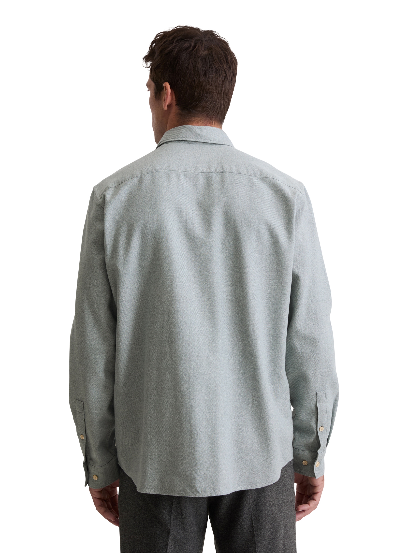 Marc O'Polo Businesshemd sanft meliert