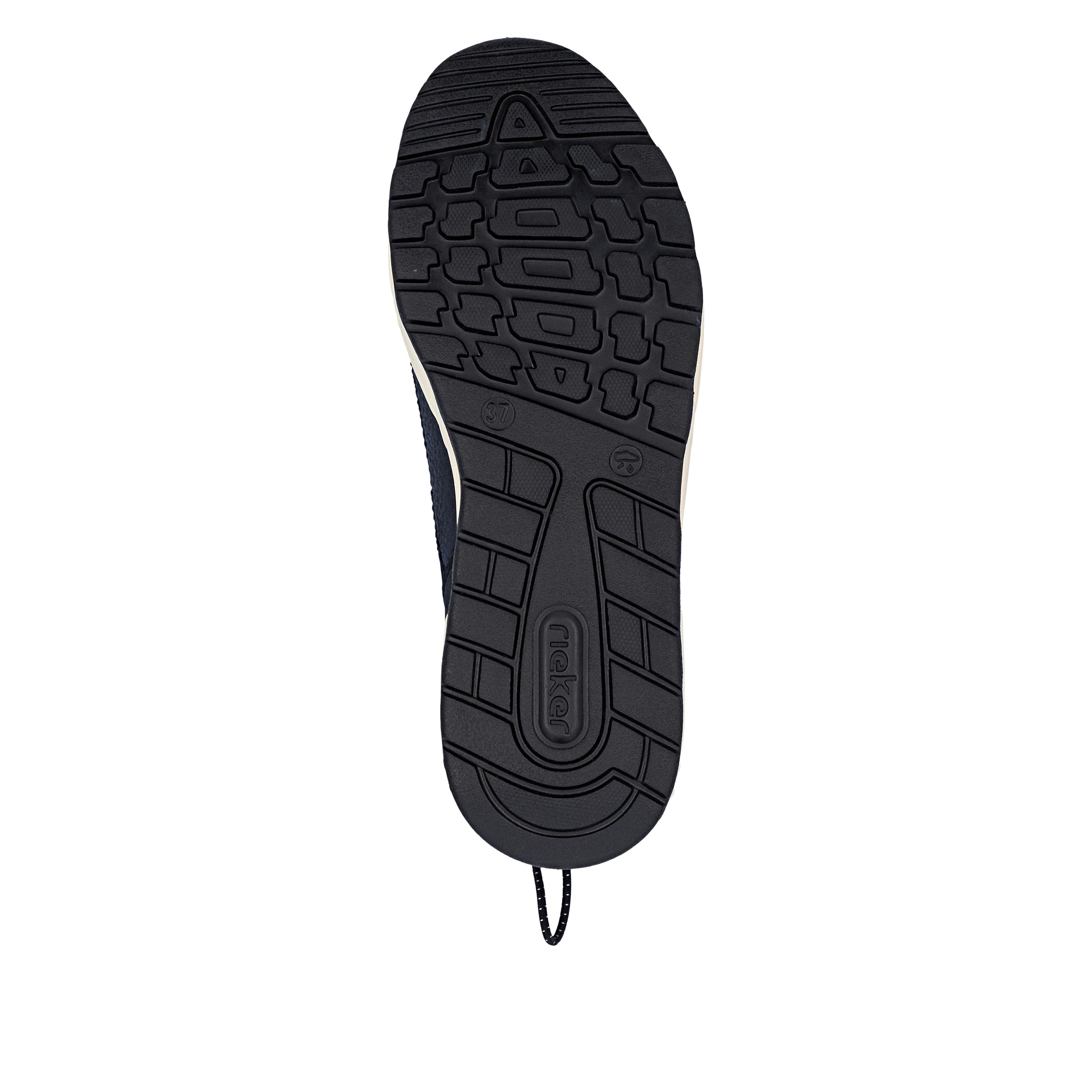 Rieker Slip-On Sneaker  Freizeitschuh, Schnürschuh, Slip-On mit Gummizug