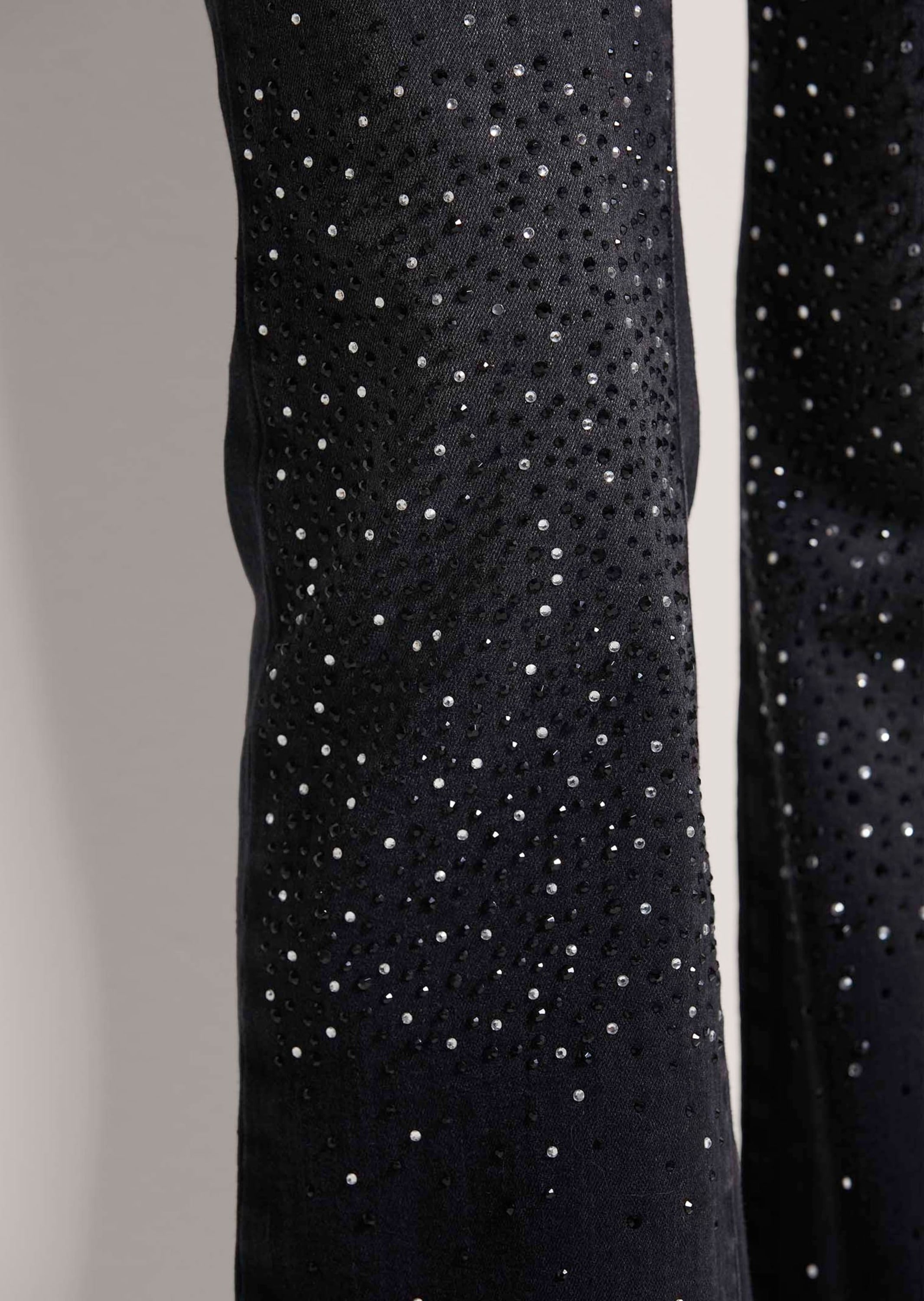 MADELEINE Regular-fit-Jeans »Jeans Bootcut-Jeans mit Strass-Deko«