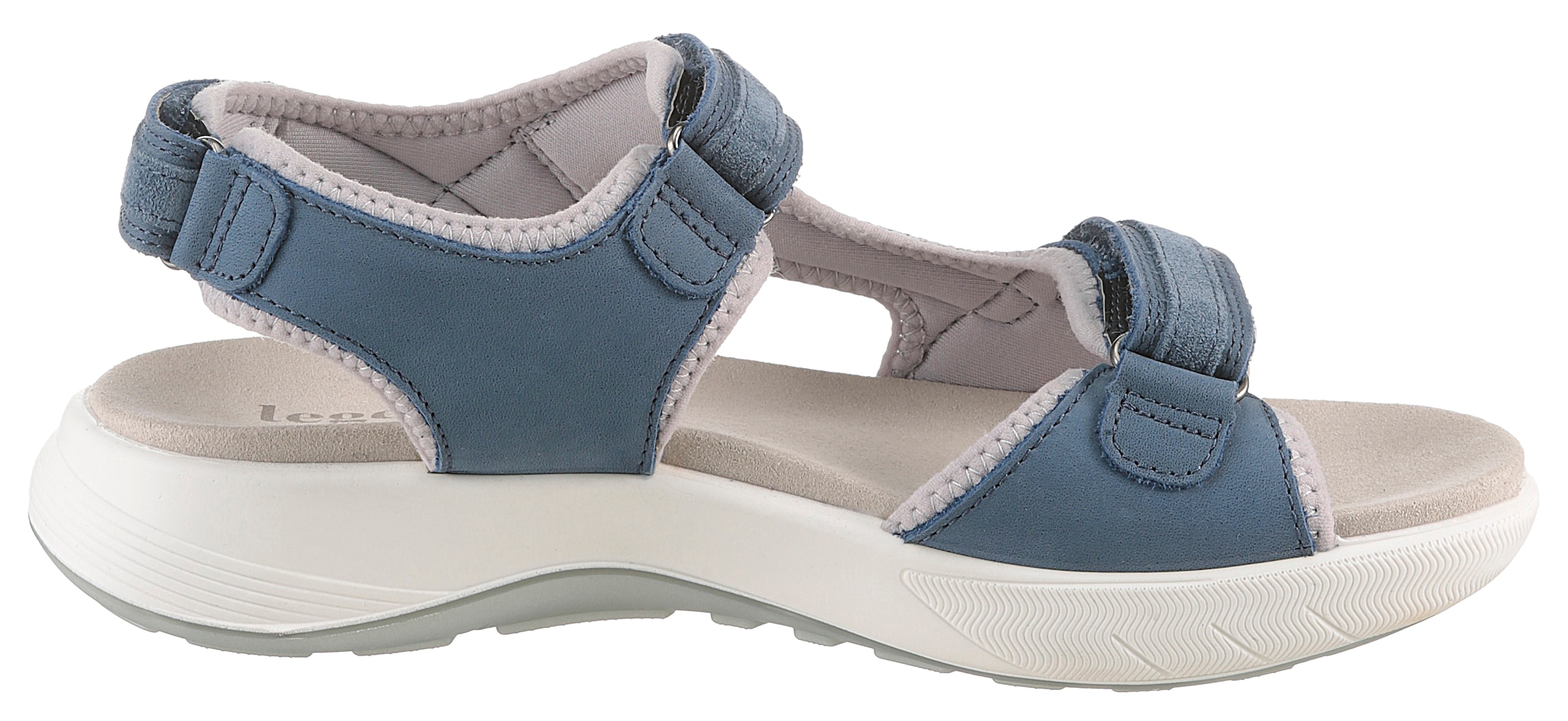 Legero Outdoorsandale »SIRIS 2.0«, Trekking Sandale, Klettschuh mit praktischen Klettverschlüssen