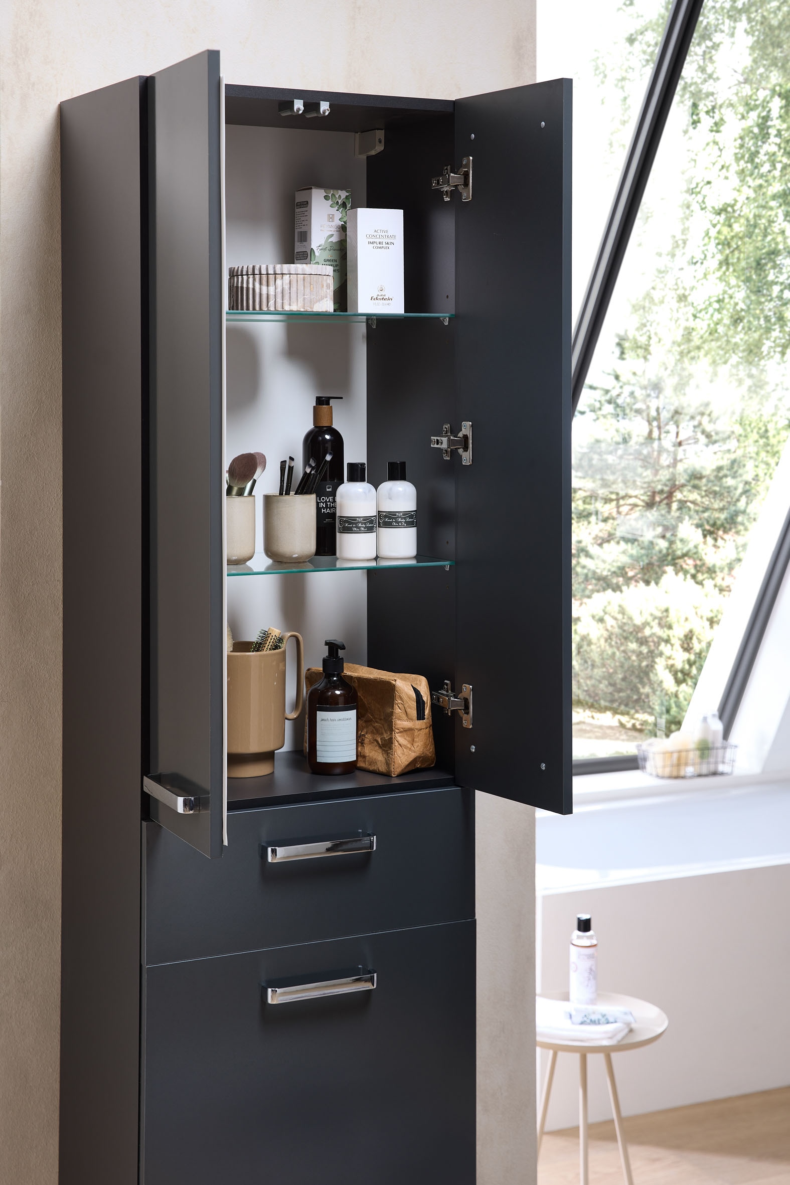 Saphir Hochschrank »mit Wäschekippe«