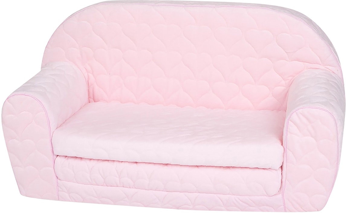 Knorrtoys® Sofa »Cosy, Heart Rose«, für Kinder; Made in Europe bei