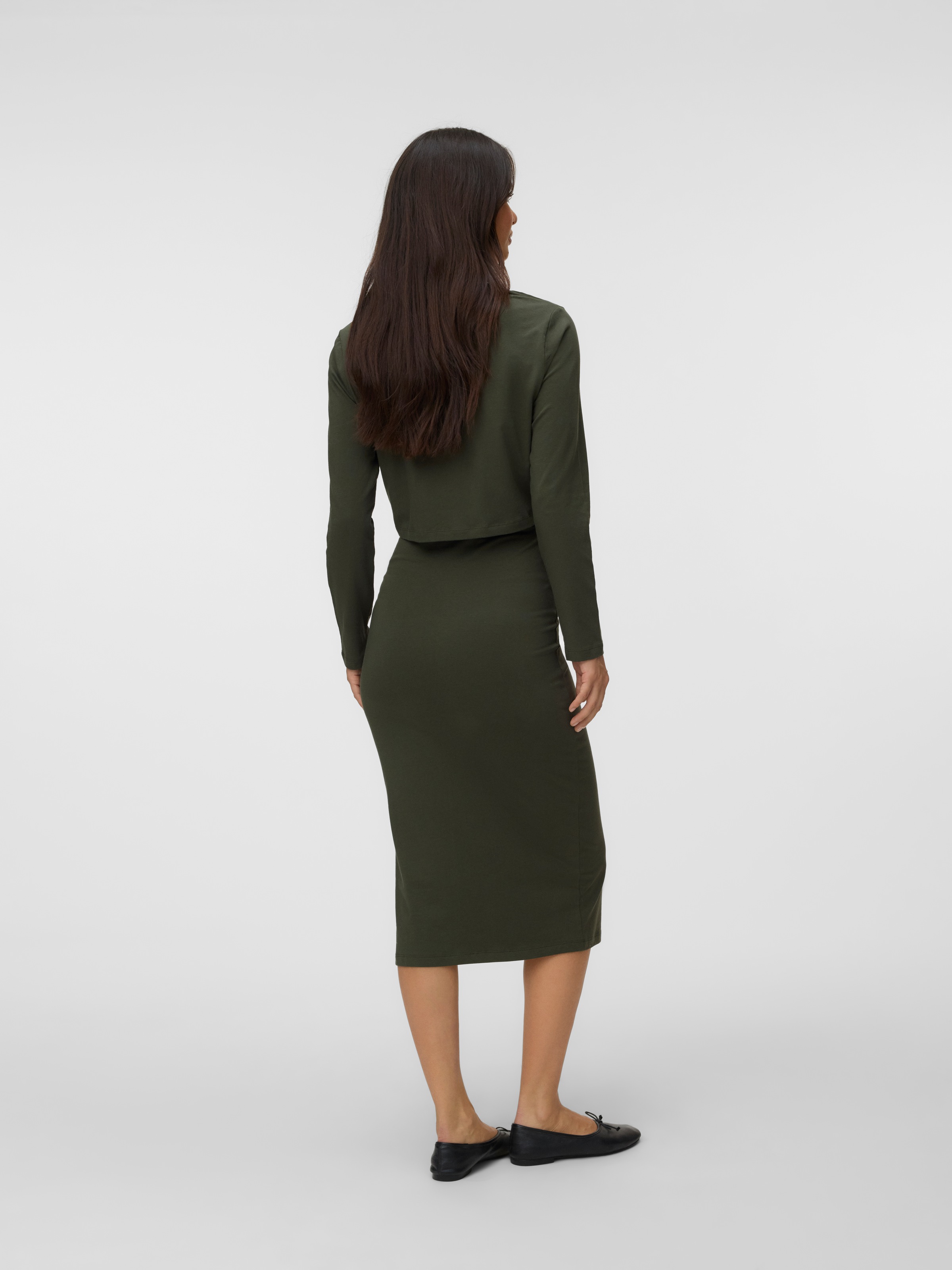Mamalicious Langarmshirt »MLKERRIE LS TOP AND SKIRT JRS SET NOOS« Set, 2 Baumwollmischung, regular fit