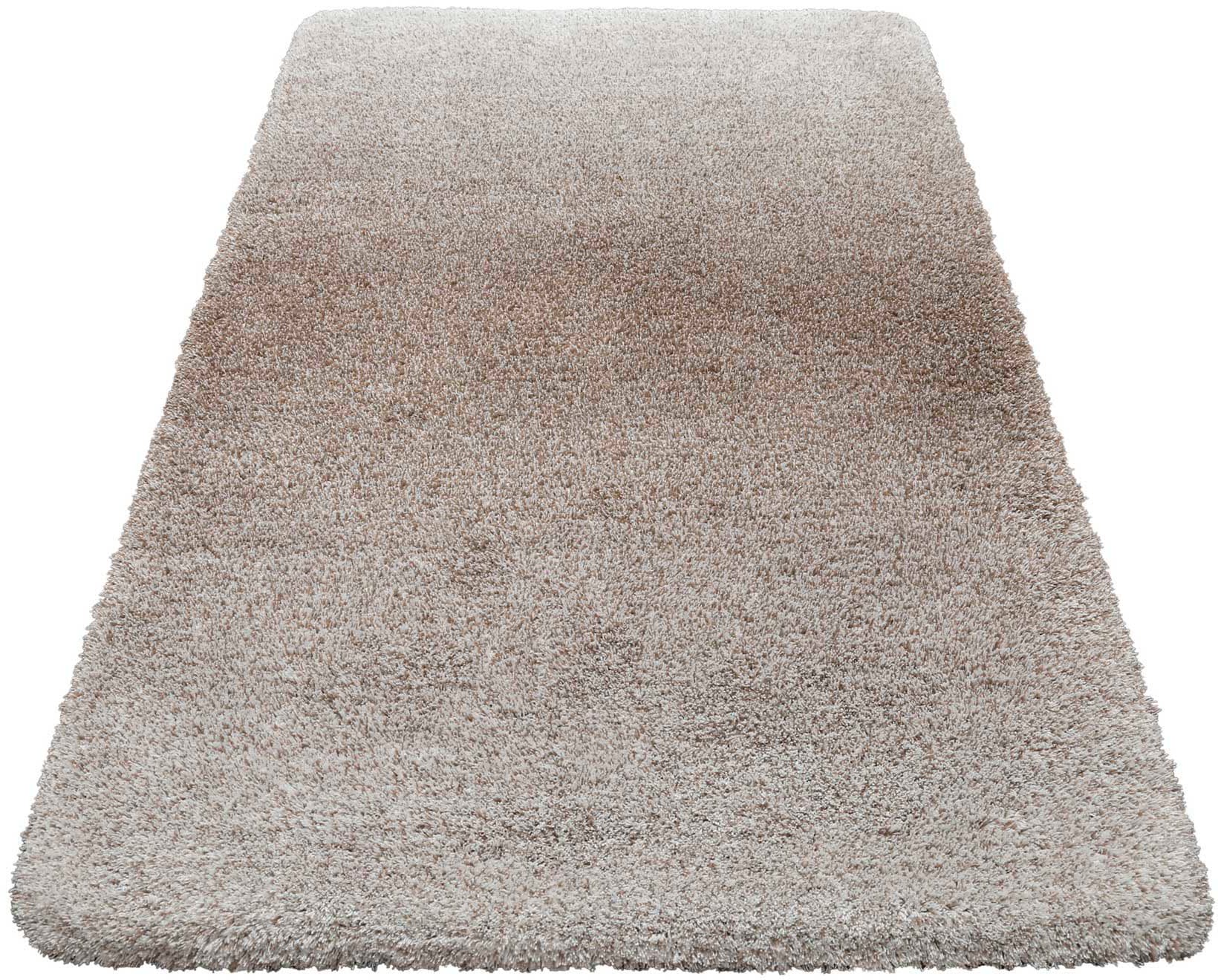 Wecon home Basics Badematte »Luuk WB-2705«, Höhe 25 mm, rutschhemmend beschichtet, fußbodenheizungsgeeignet-schnell trocknend, trendiger Farbverlauf, waschbar, weicher Badezimmerteppich