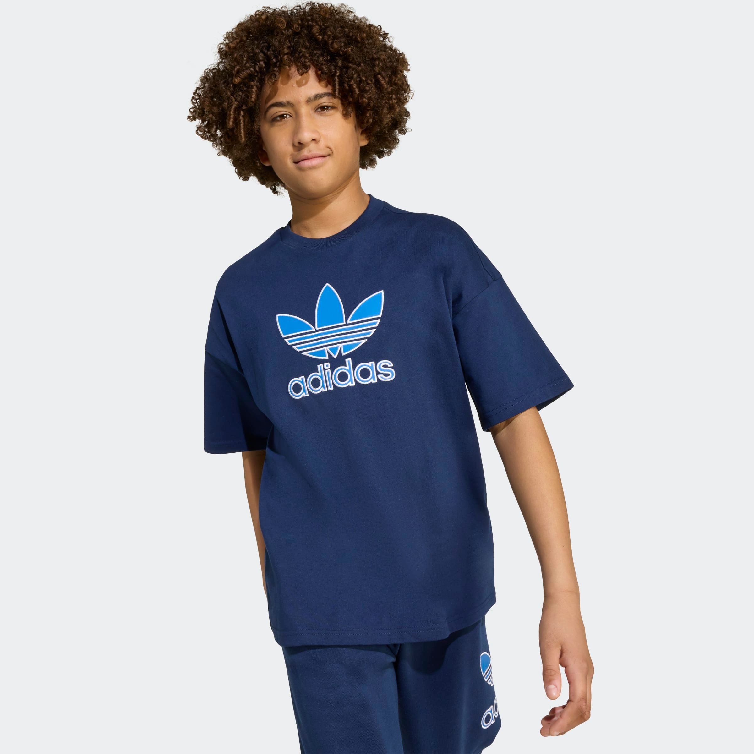 adidas Originals T-Shirt »OVERSIZE TREFOIL« lockerer und lässiger Schnitt, für Kinder, mit großem Trefoil-Logo