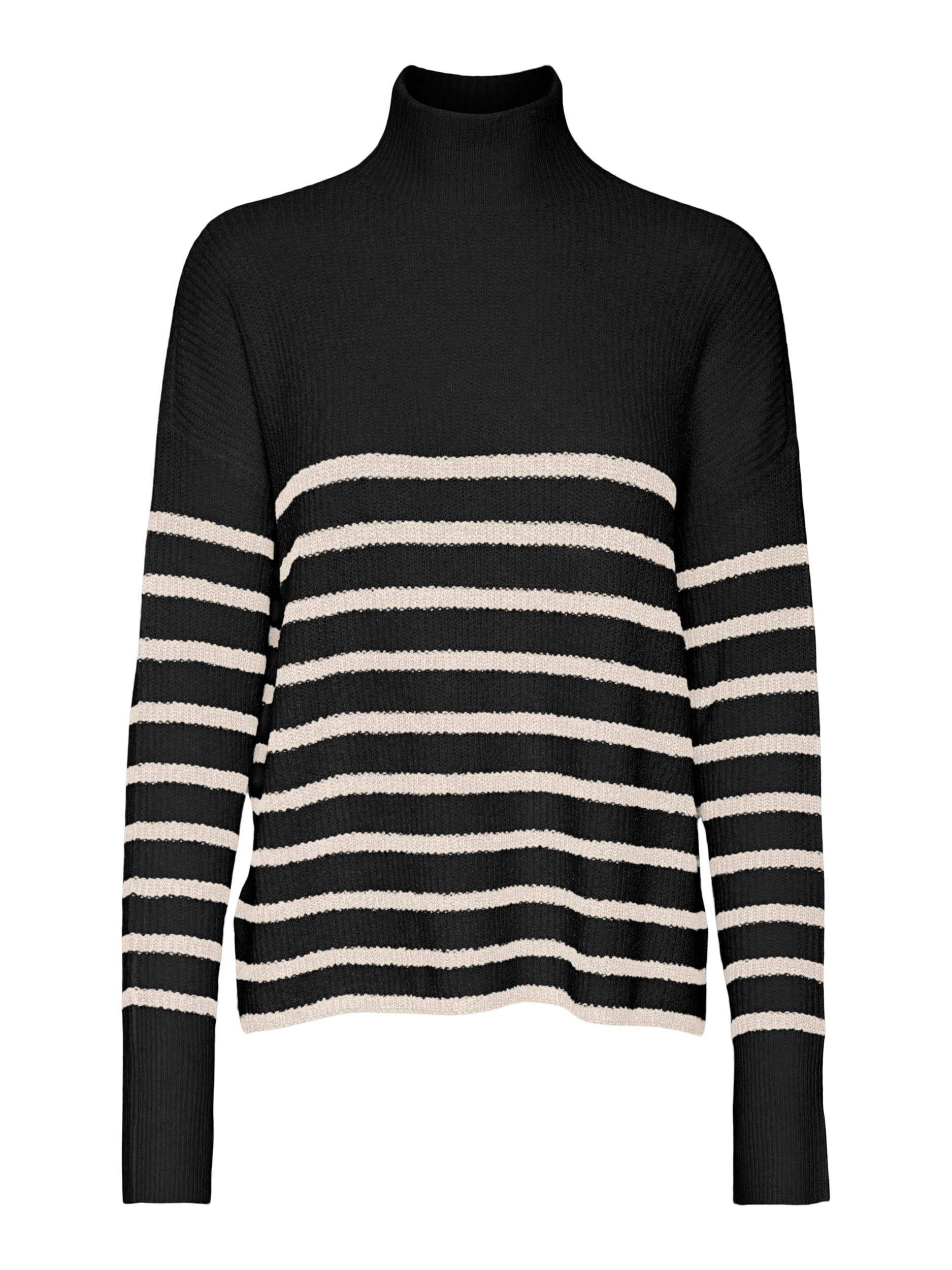 Stehkragenpullover »VMMARINA LS HIGHNK LONG PULLOVER GA BOO«