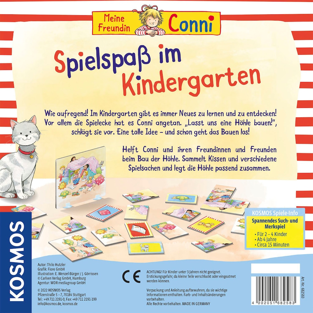 Kosmos Spiel »Conni - Spielspaß im Kindergarten«
