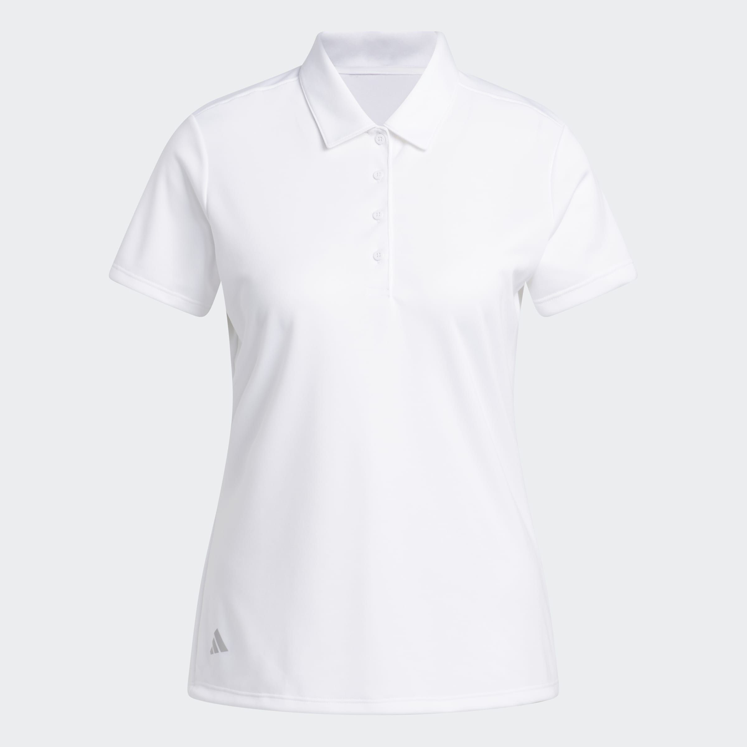 adidas Performance Poloshirt »W PERF SLD SS P« mit Druckknopfverschluss, aus Polyester, leichtes Pikeematerial