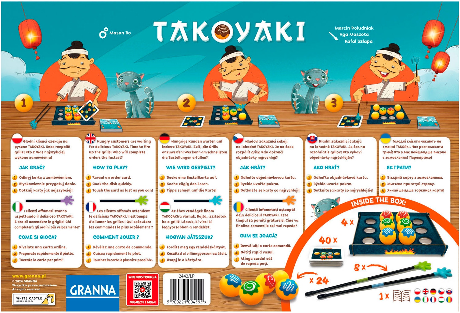 HUCH! Spiel »TAKOYAKI«