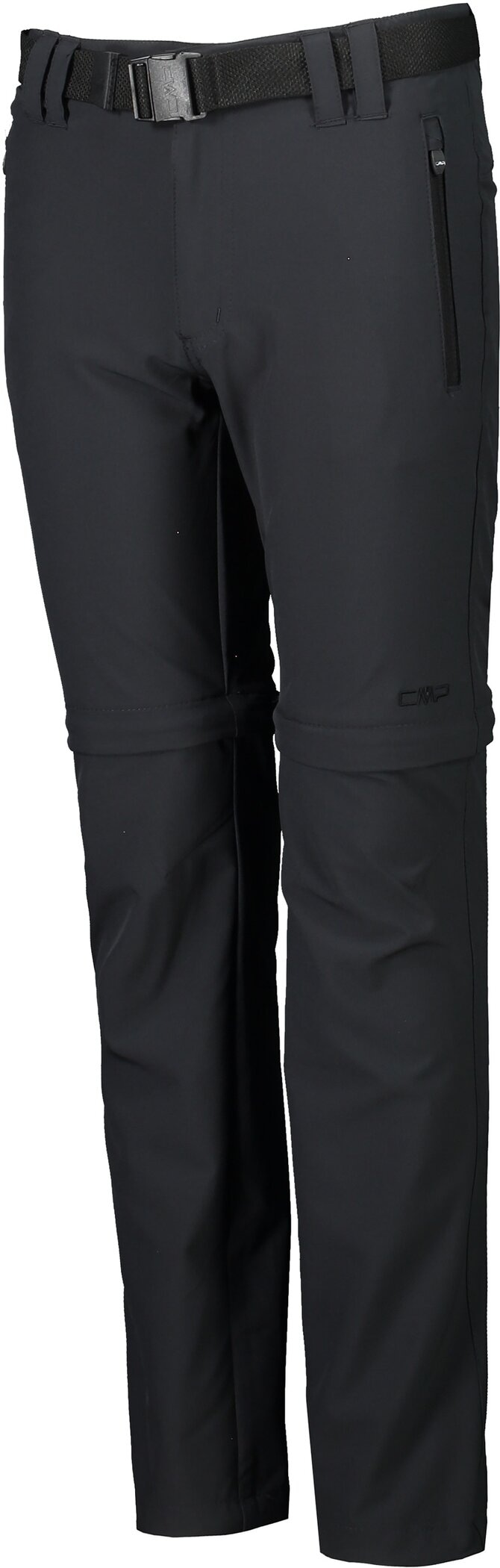 CMP Funktionshose »KID ZIP-OFF-PANT«, (Set, 2 tlg., mit Gürtel), Elastisch & Atmungsaktiv & Schnell trocknend & für Kinder