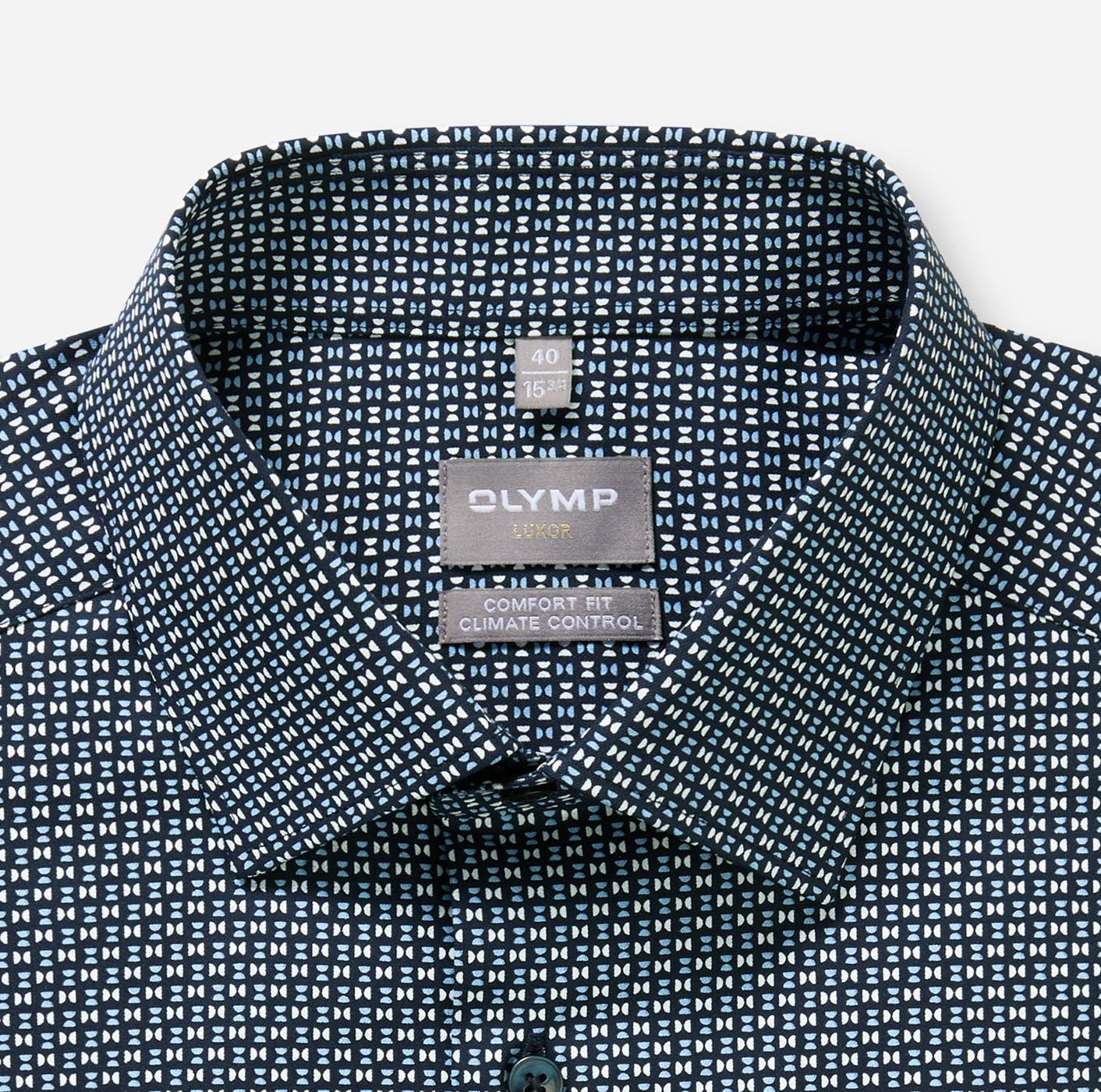 OLYMP Langarmhemd »Luxor« Businesshemd, comfort fit, New-Kentkragen