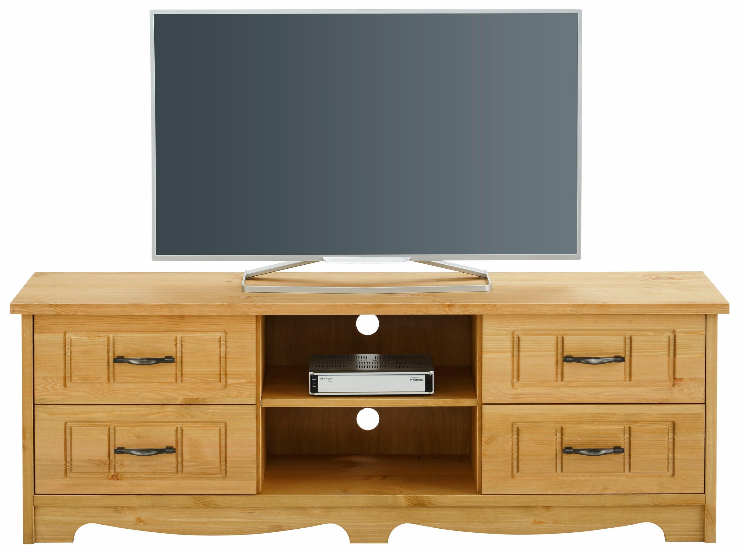 OTTO home Lowboard »Trinidad« Kommode, Breite 148 cm, mit 4 Schubladen