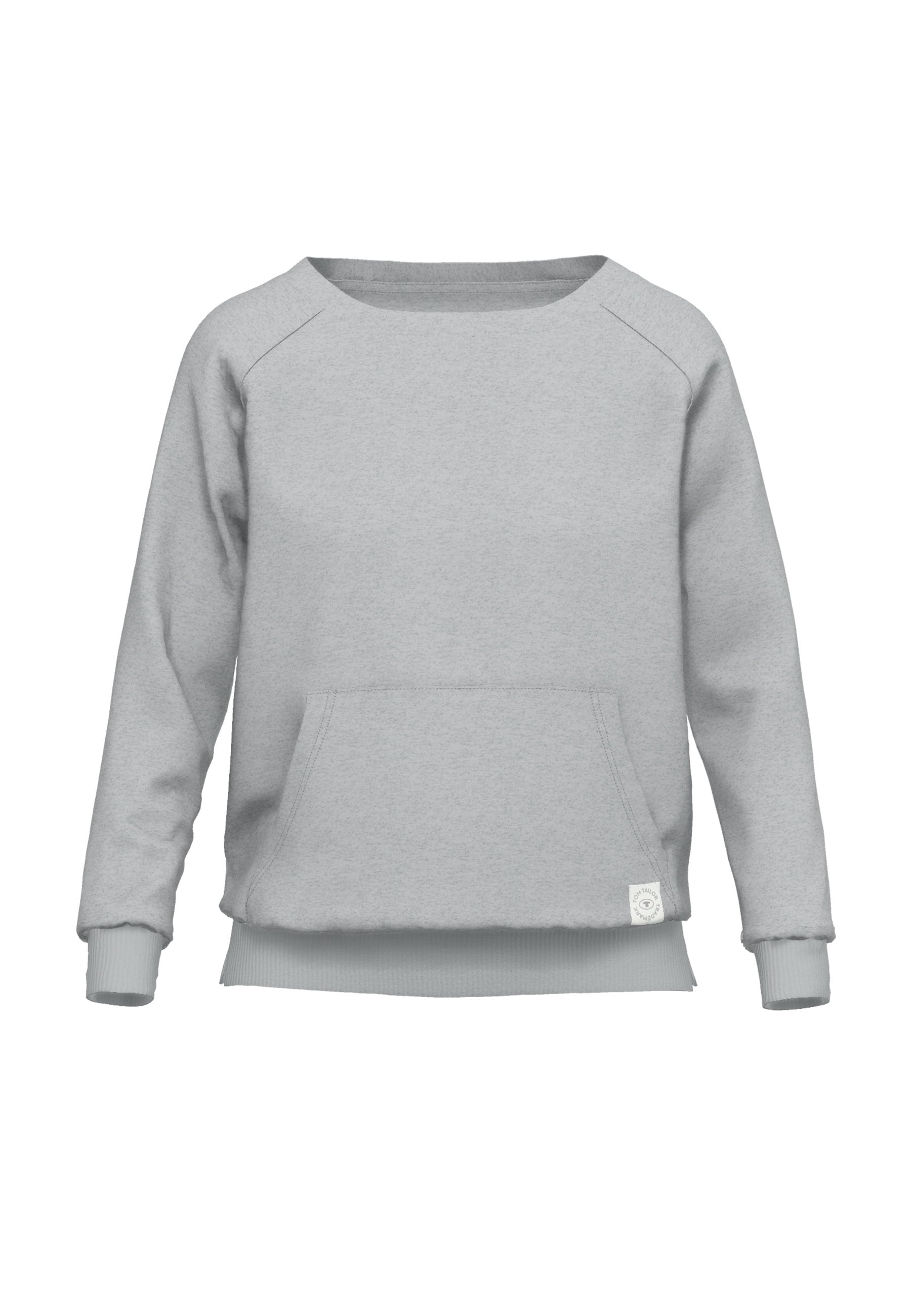 TOM TAILOR Sweatshirt »Manila«, mit Rundhalsausschnitt und Bauchtasche