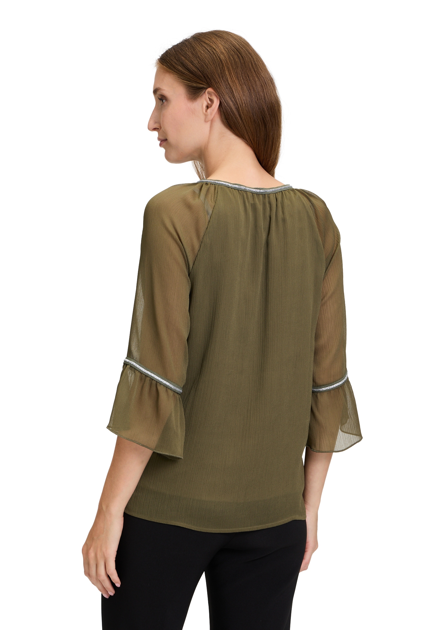 Cartoon Klassische Bluse »Casual-Bluse mit Flügelärmeln«