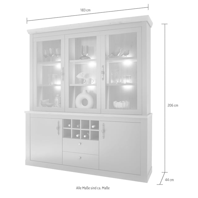 Home affaire Buffet »CHAMBORD«, Breite ca. 183 cm online kaufen | UNIVERSAL