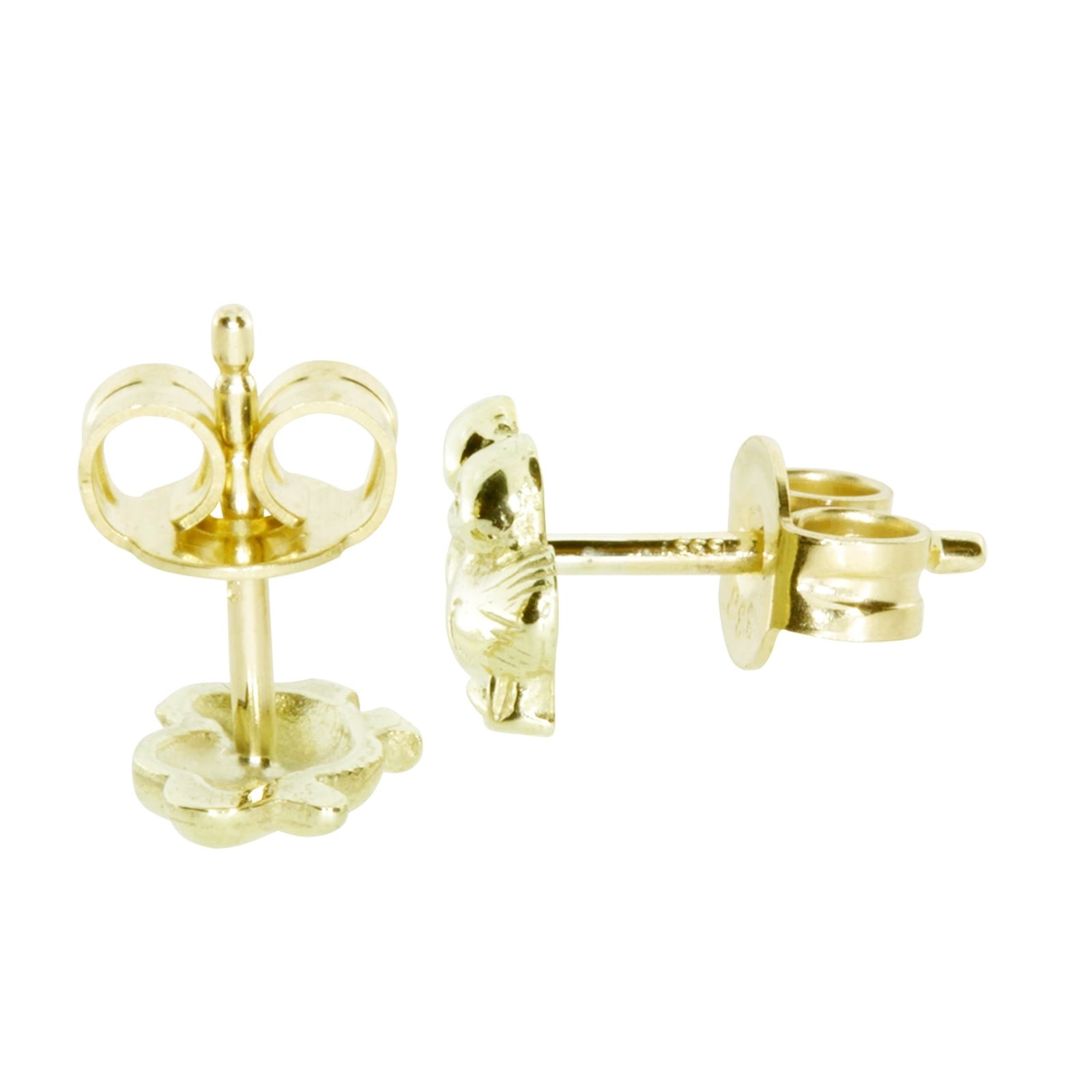 OSTSEE-SCHMUCK Paar Ohrstecker »- Entchen - Gold 333/000 - ,«