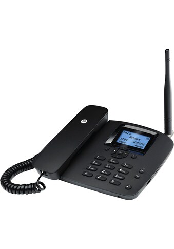 Motorola Festnetztelefon »FW200L drahtloses Tischtelefon«, Tischtelefon mit Antenne;... kaufen