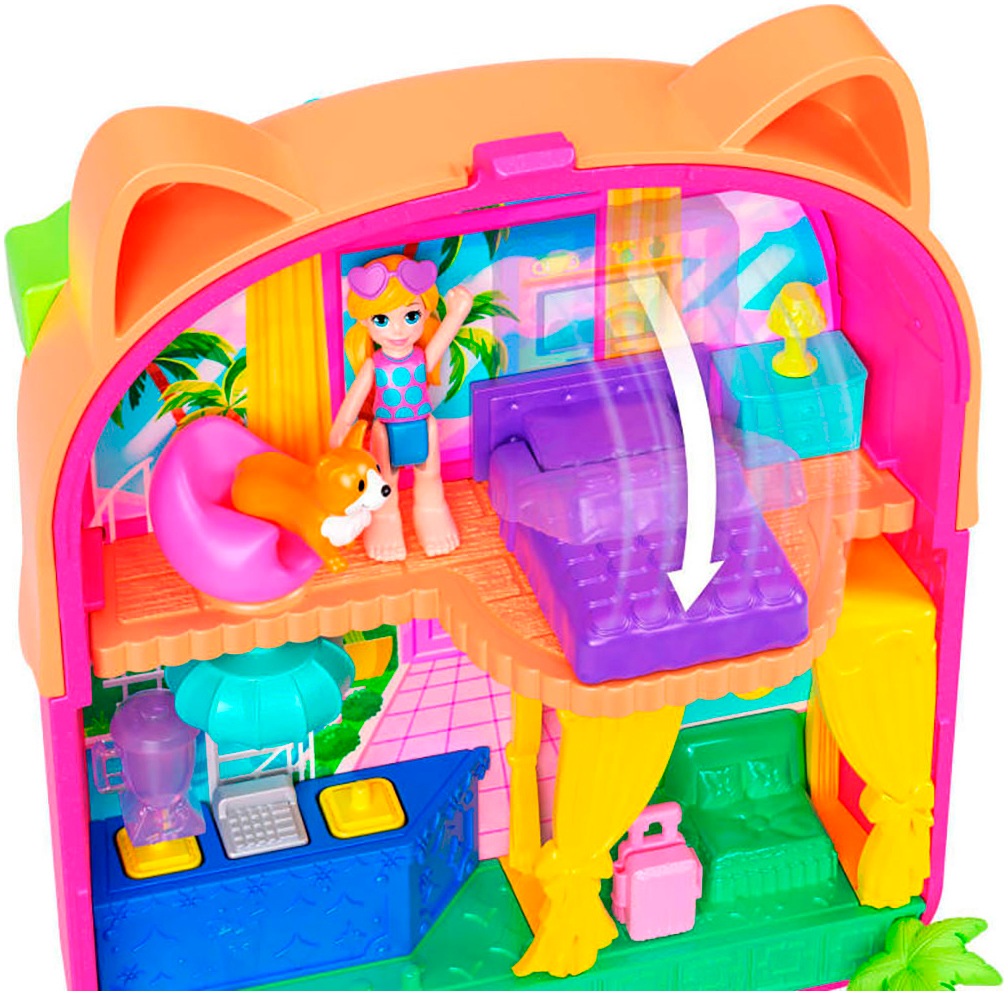 Polly Pocket Spielwelt »Eis am Stiel Kätzchen Schatulle«