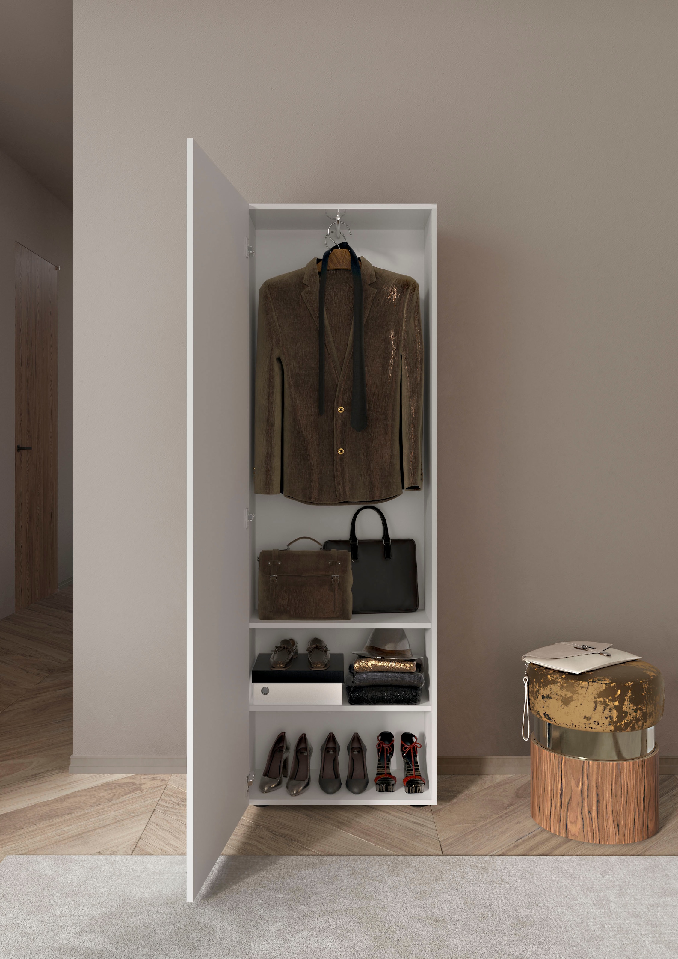 kaufen Breite Garderobenschrank LC »Vittoria«, cm 60 online | UNIVERSAL