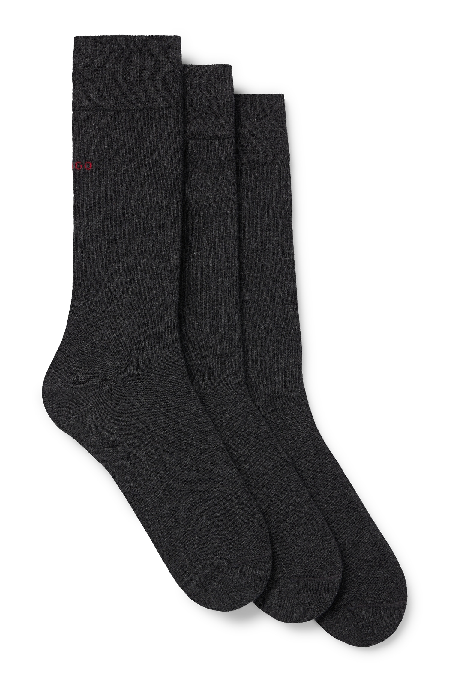 HUGO Underwear Businesssocken »3P RS UNI COLORS CC«, (Packung, 3 Paar, 3er), mit Hugo Boss Logo-Schriftzug