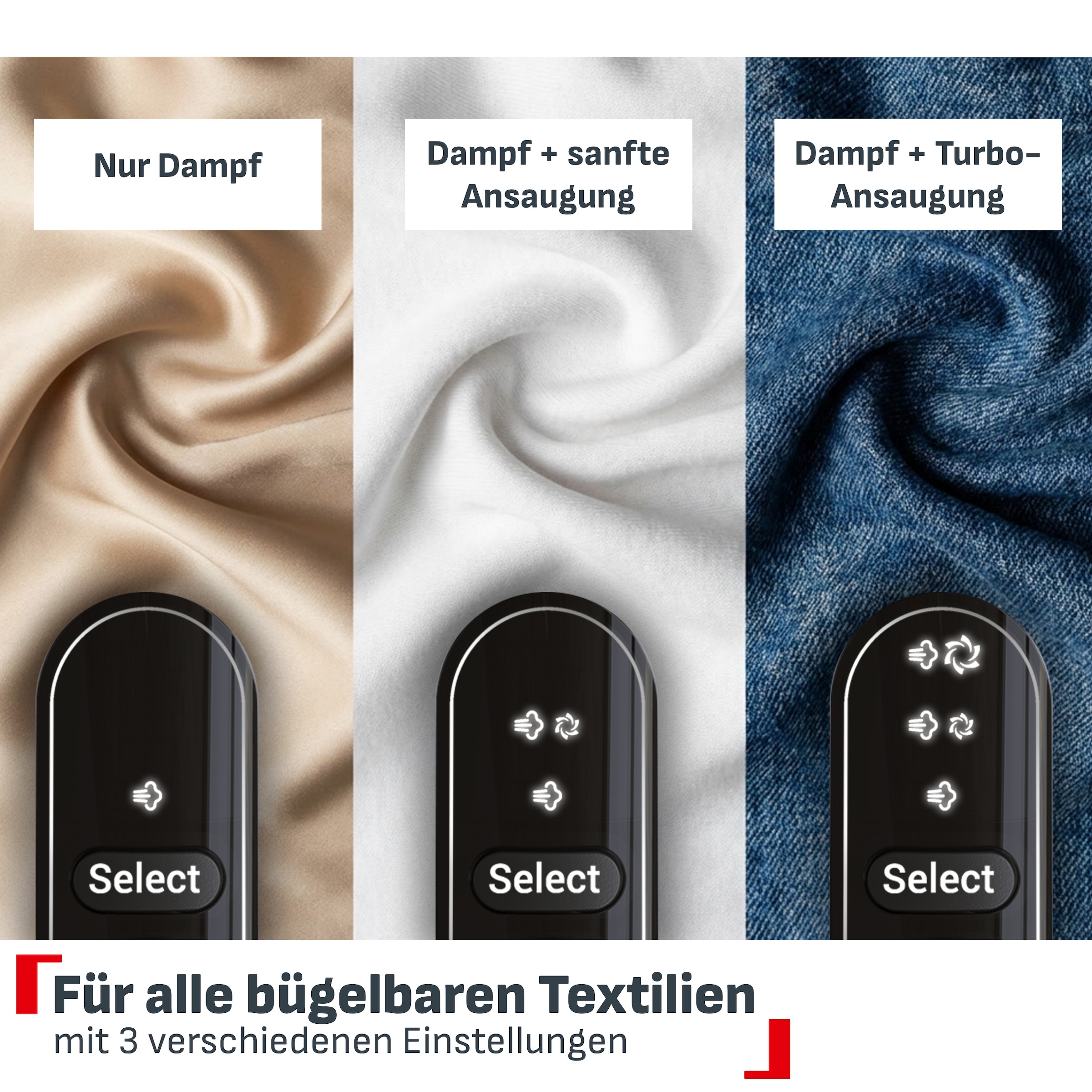 Tefal Dampfglätter »AeroSteam Elite 620« 1400 W mit Ansaugtechnologie, abnehmbarer Wassertank, beheizte Bügelsohle