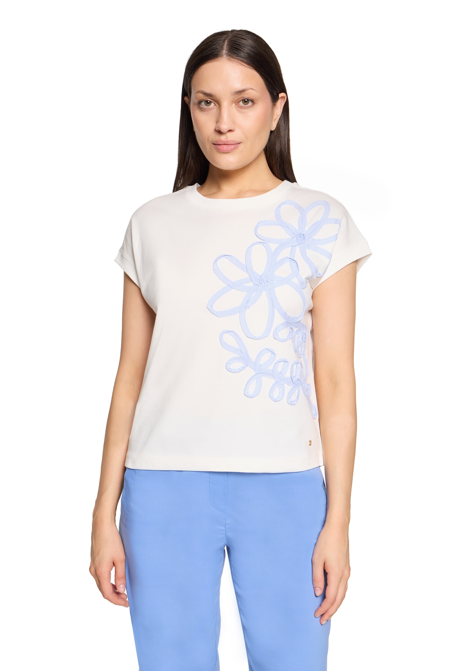 Betty&Co Kapuzentop »Sweatpullover mit Applikation«